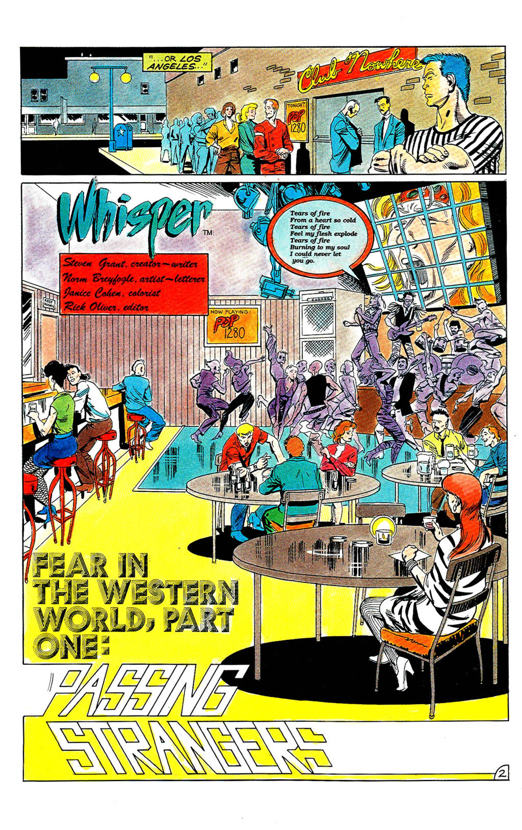 Read online Whisper (1986) comic -  Issue #10 - 4