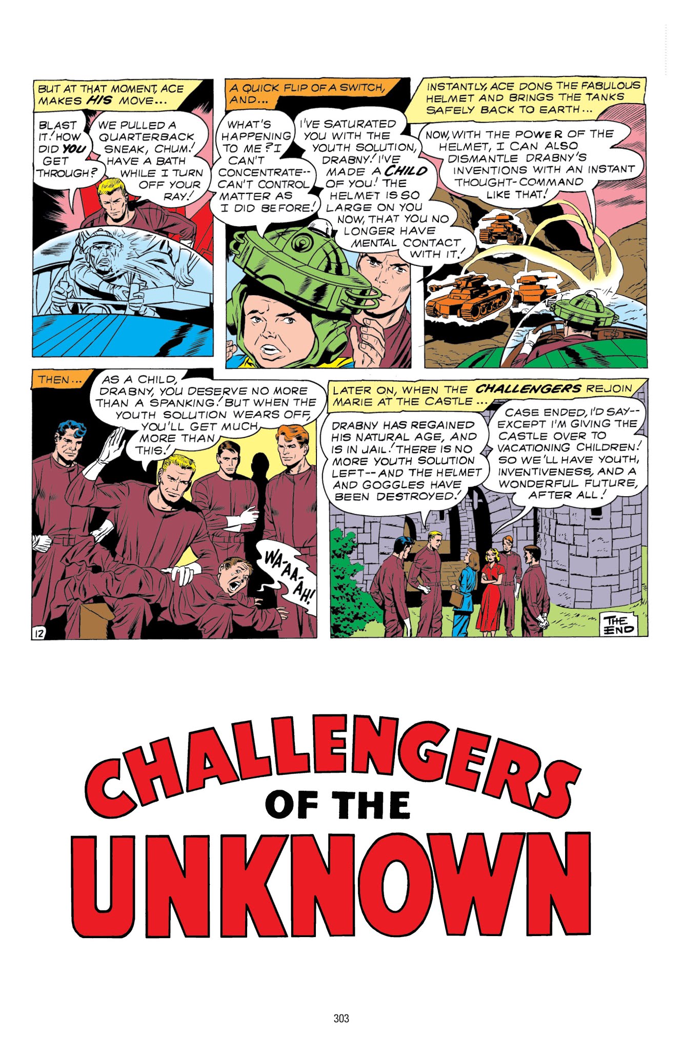 Read online Challengers of the Unknown by Jack Kirby comic -  Issue # TPB (Part 3) - 103