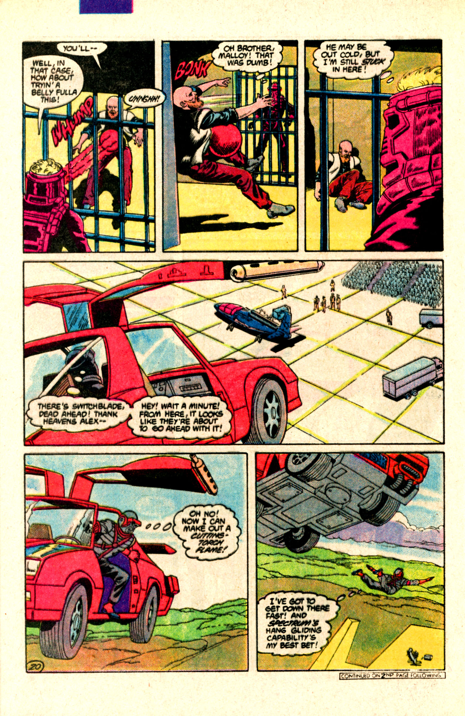 Read online MASK (1987) comic -  Issue #3 - 28