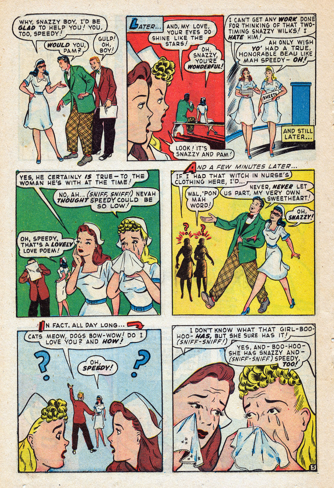 Read online Nellie The Nurse (1945) comic -  Issue #14 - 36