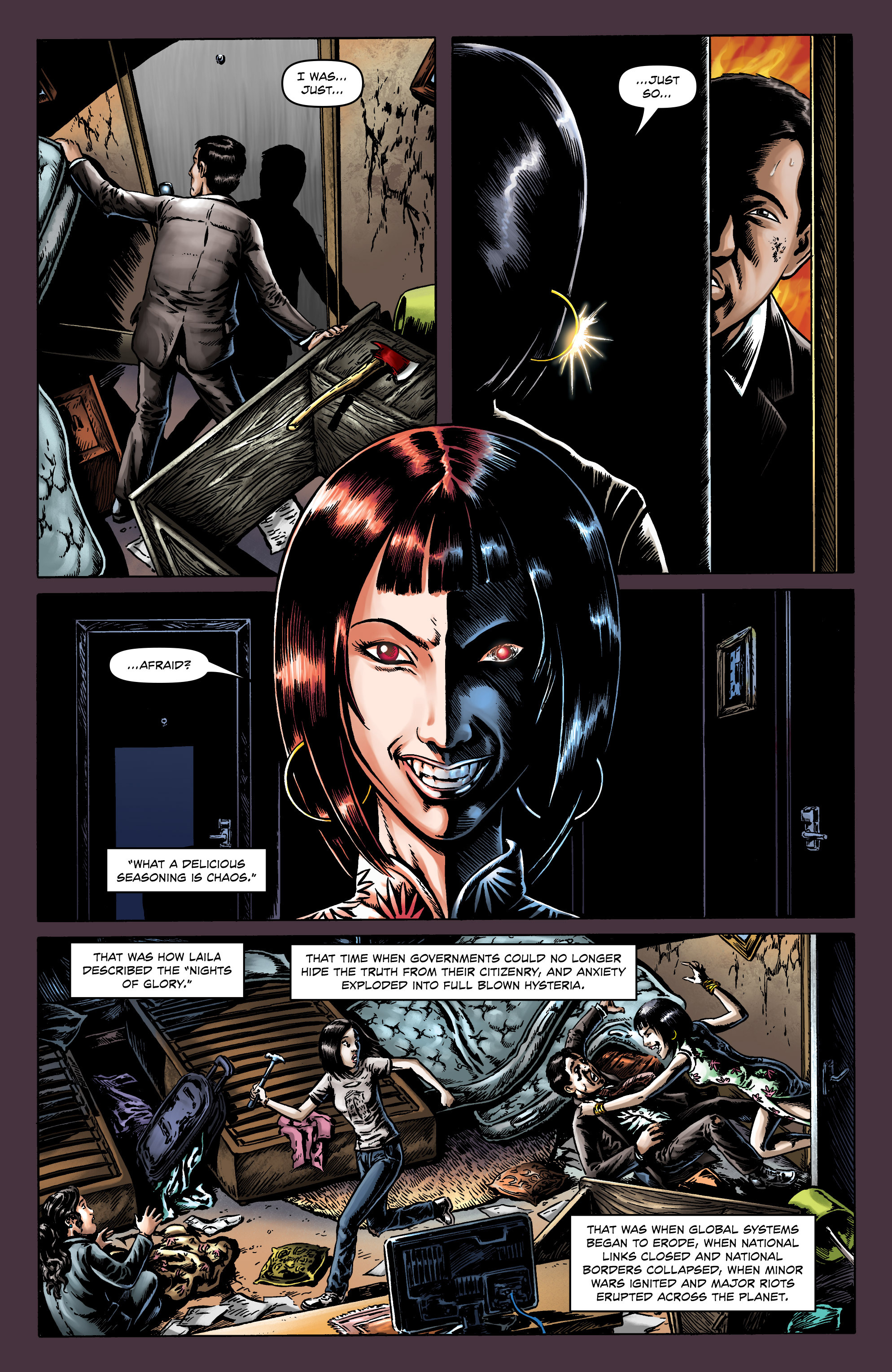 Read online The Extinction Parade comic -  Issue #4 - 10