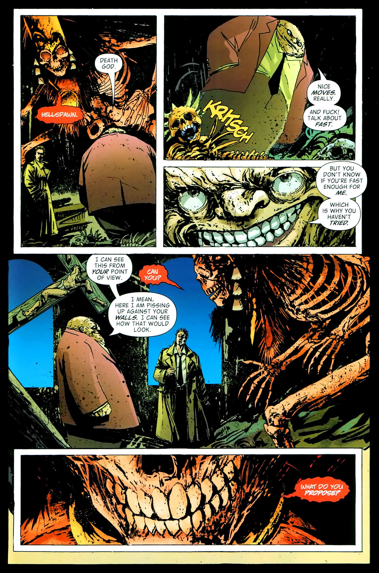 Read online John Constantine Hellblazer: All His Engines comic -  Issue # Full - 85