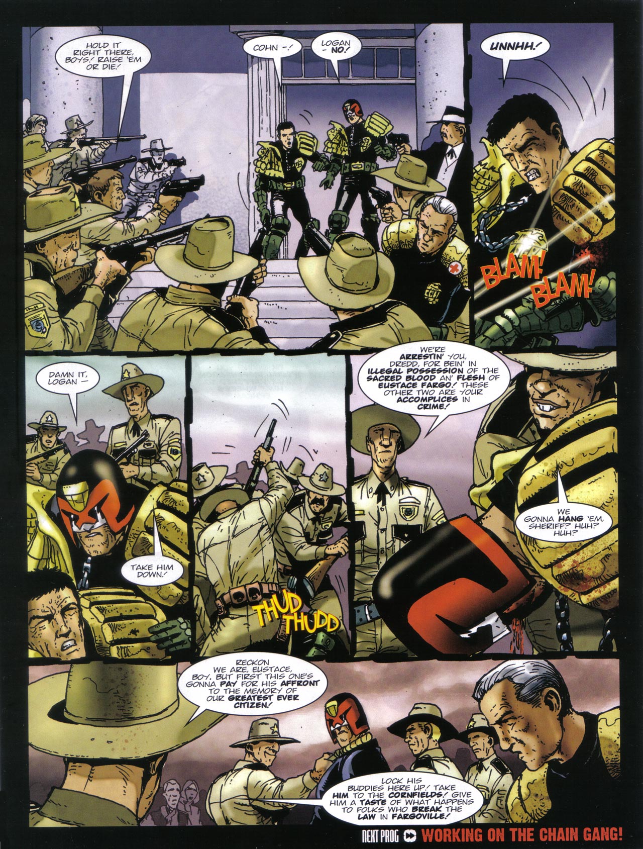 Read online Judge Dredd Origins comic -  Issue # TPB - 37