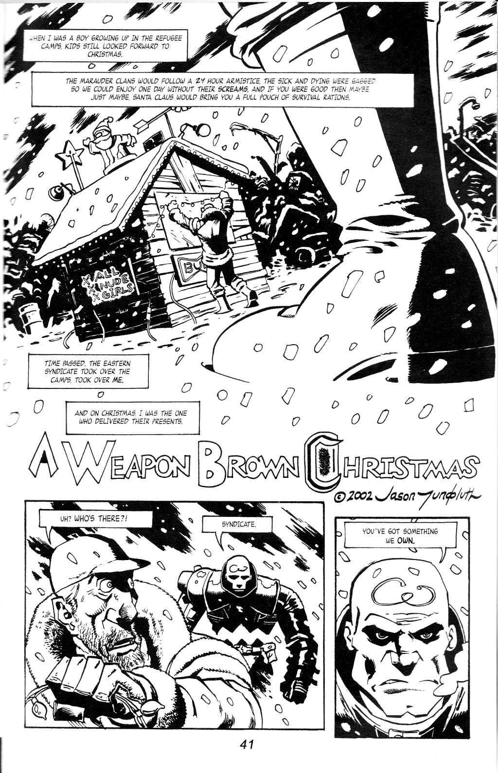 Read online Weapon Brown comic -  Issue # Full - 43
