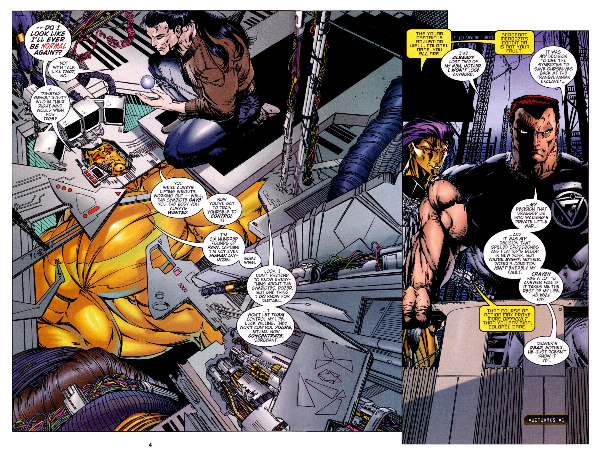 Read online Wetworks comic -  Issue #4 - 5