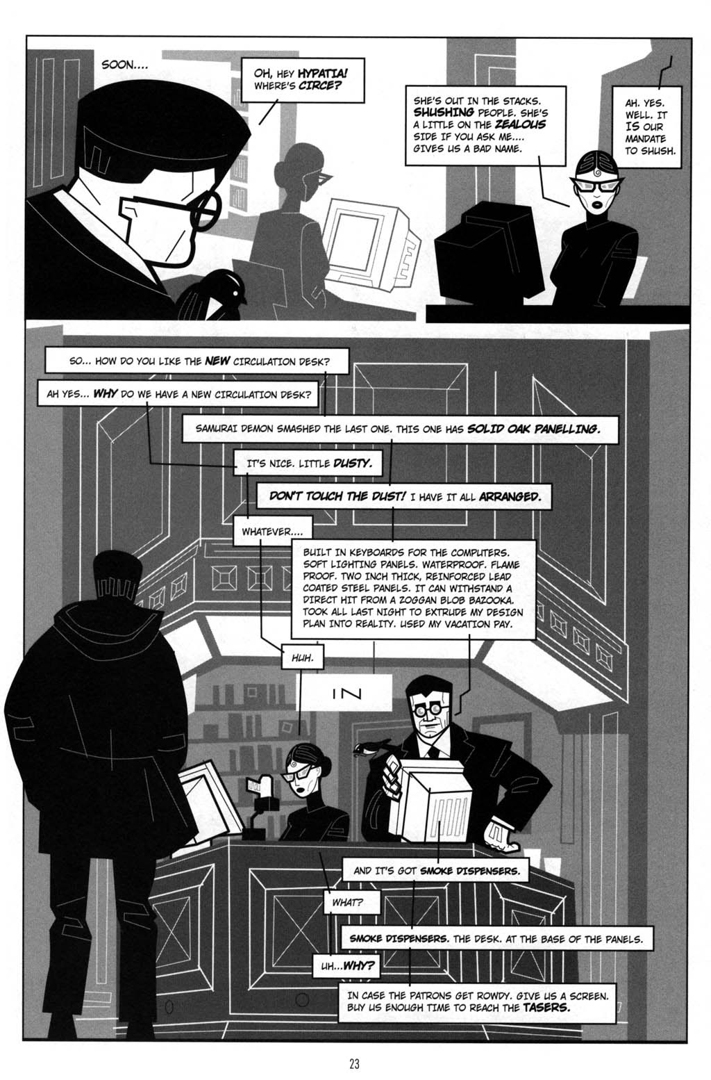 Read online Rex Libris comic -  Issue #2 - 25