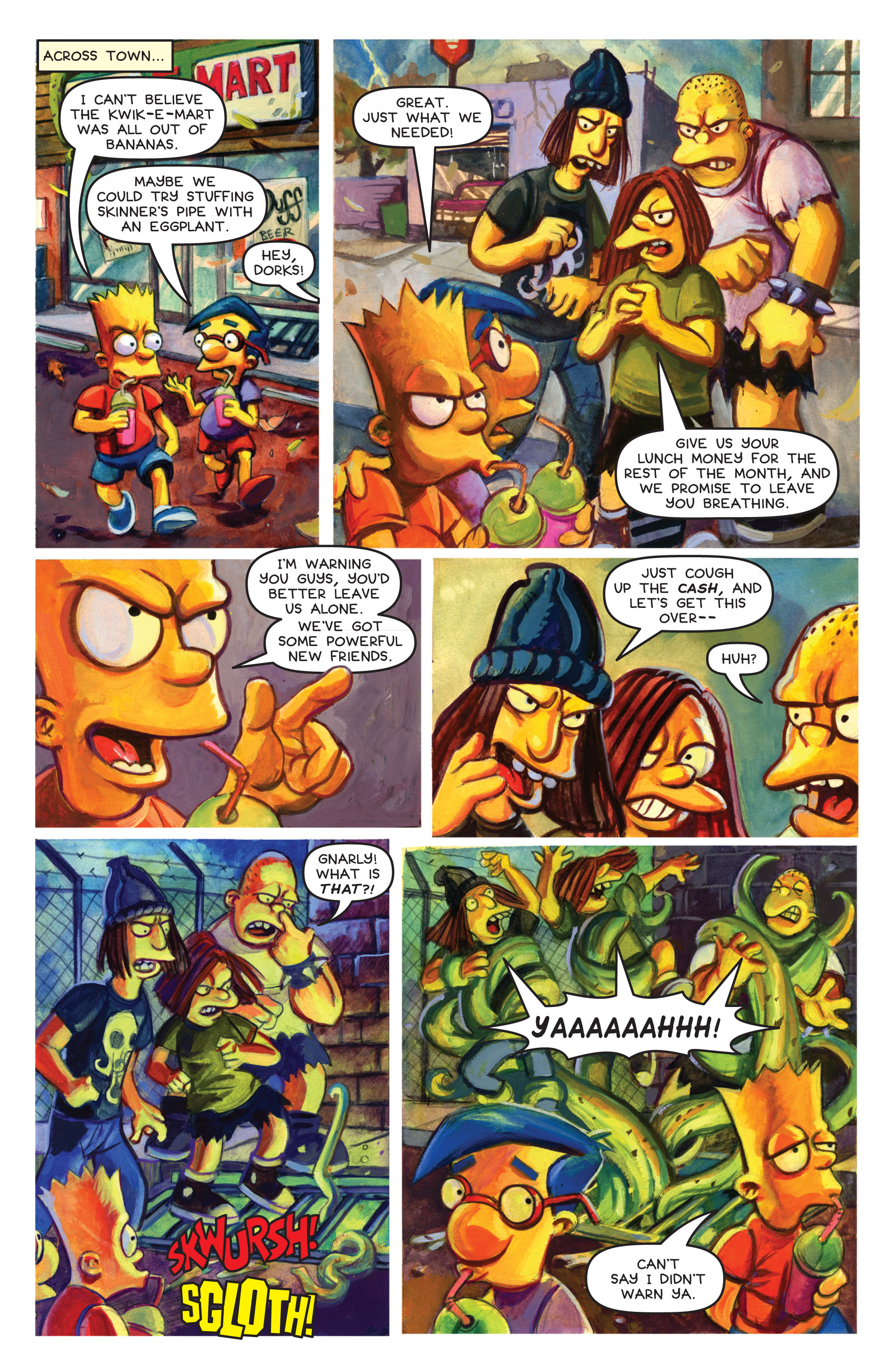 Read online Treehouse of Horror comic -  Issue #19 - 34