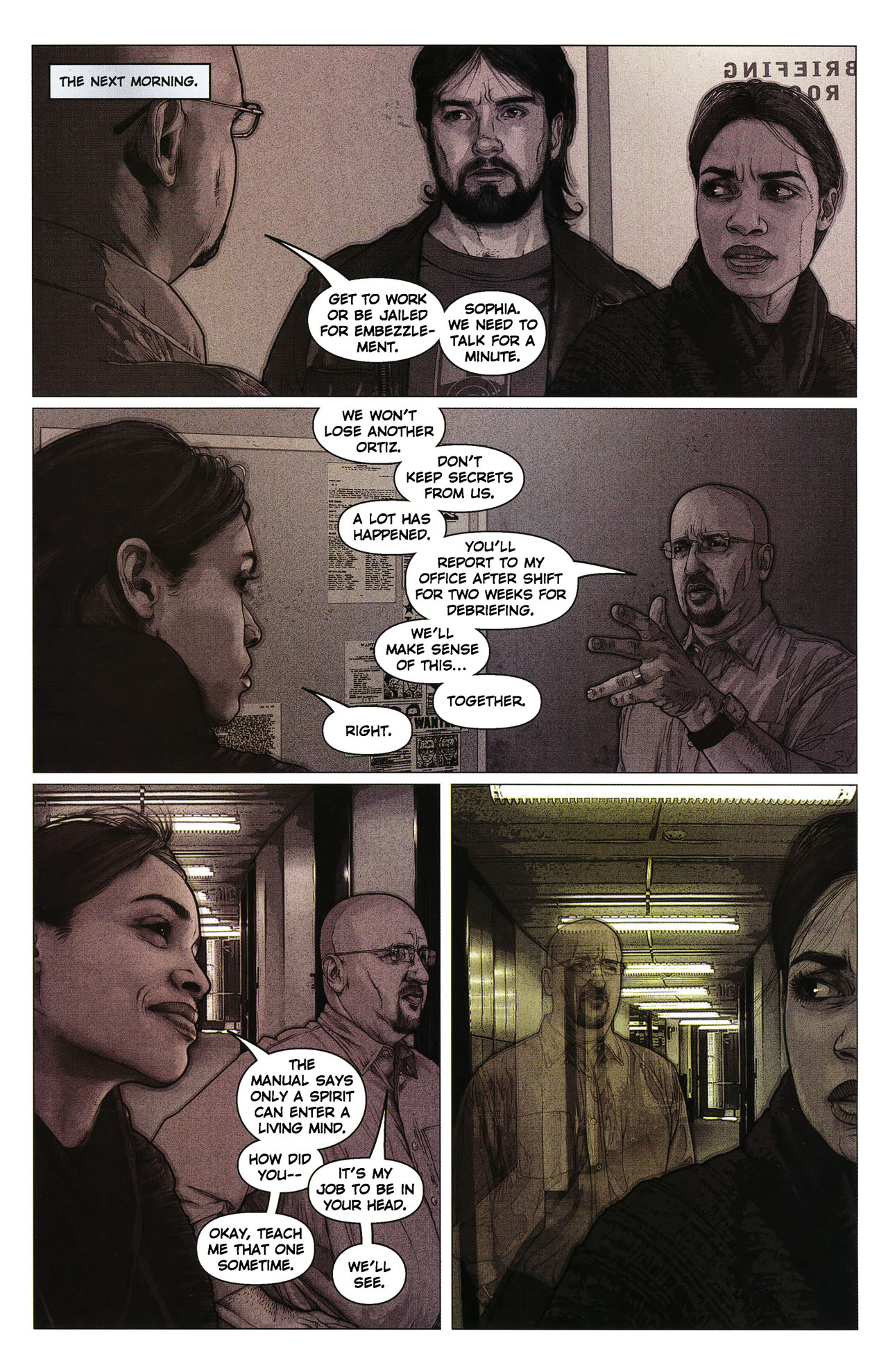 Read online O.C.T.: Occult Crimes Taskforce comic -  Issue #4 - 24