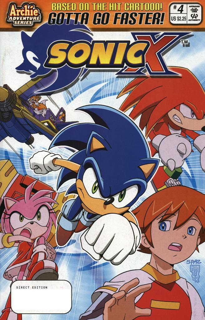 Read online Sonic X comic -  Issue #4 - 1