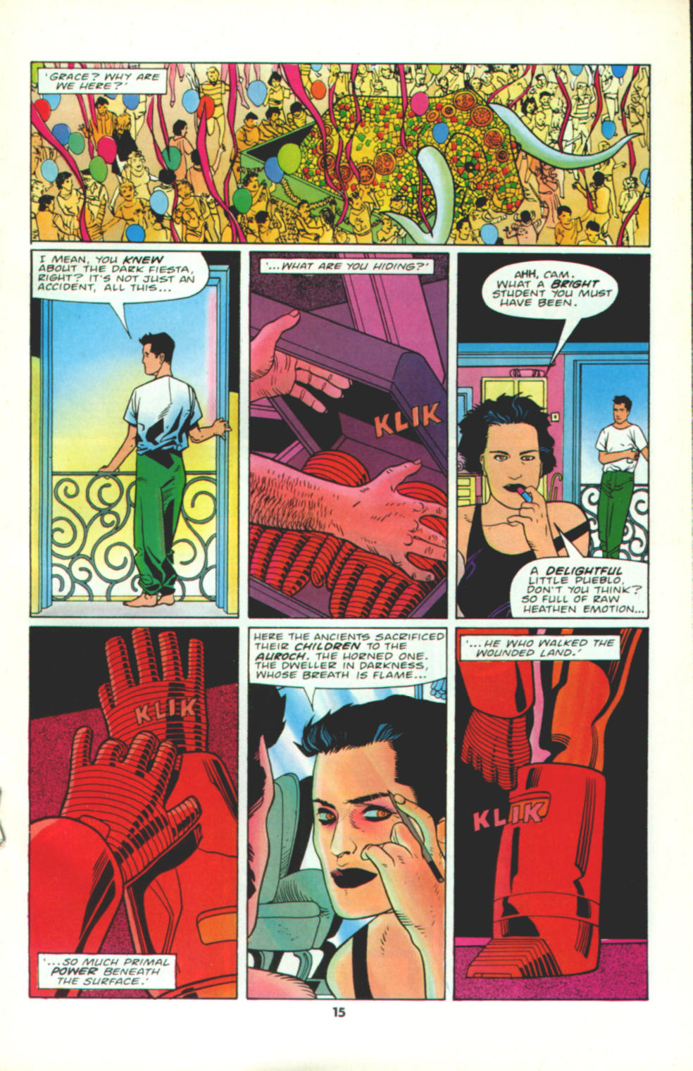 Read online The Knights of Pendragon comic -  Issue #11 - 15