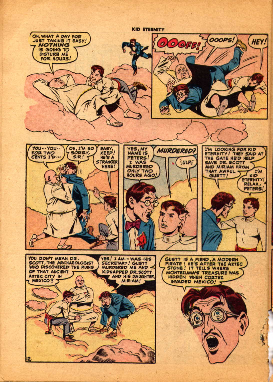 Read online Kid Eternity (1946) comic -  Issue #6 - 38