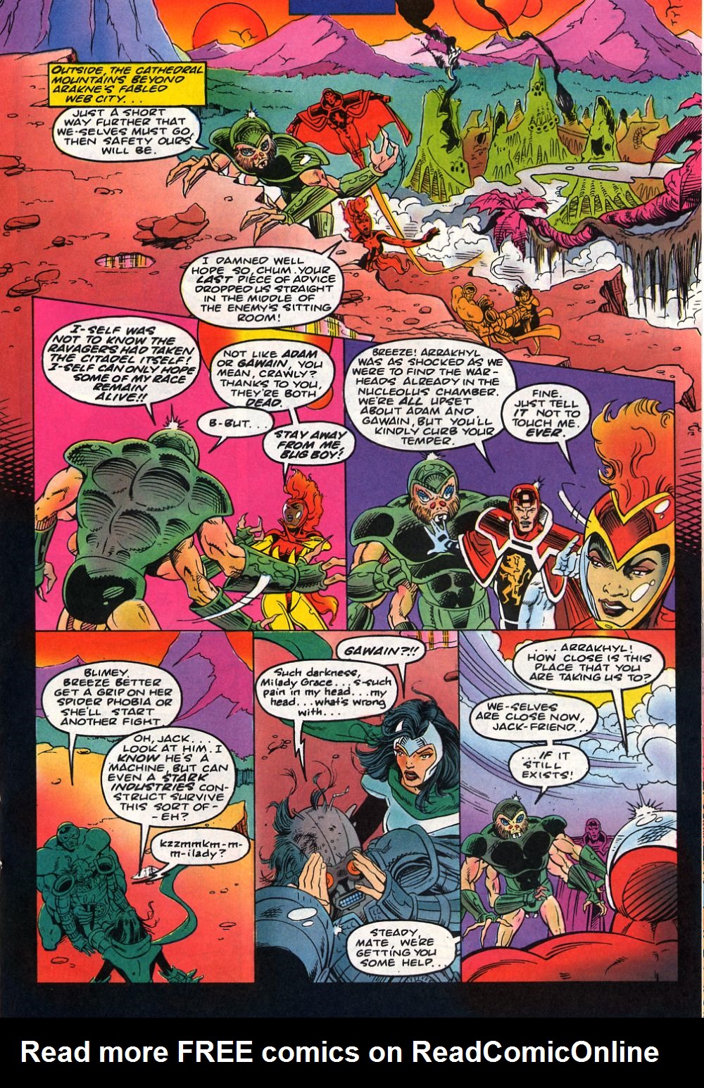 Read online Knights of Pendragon comic -  Issue #7 - 8