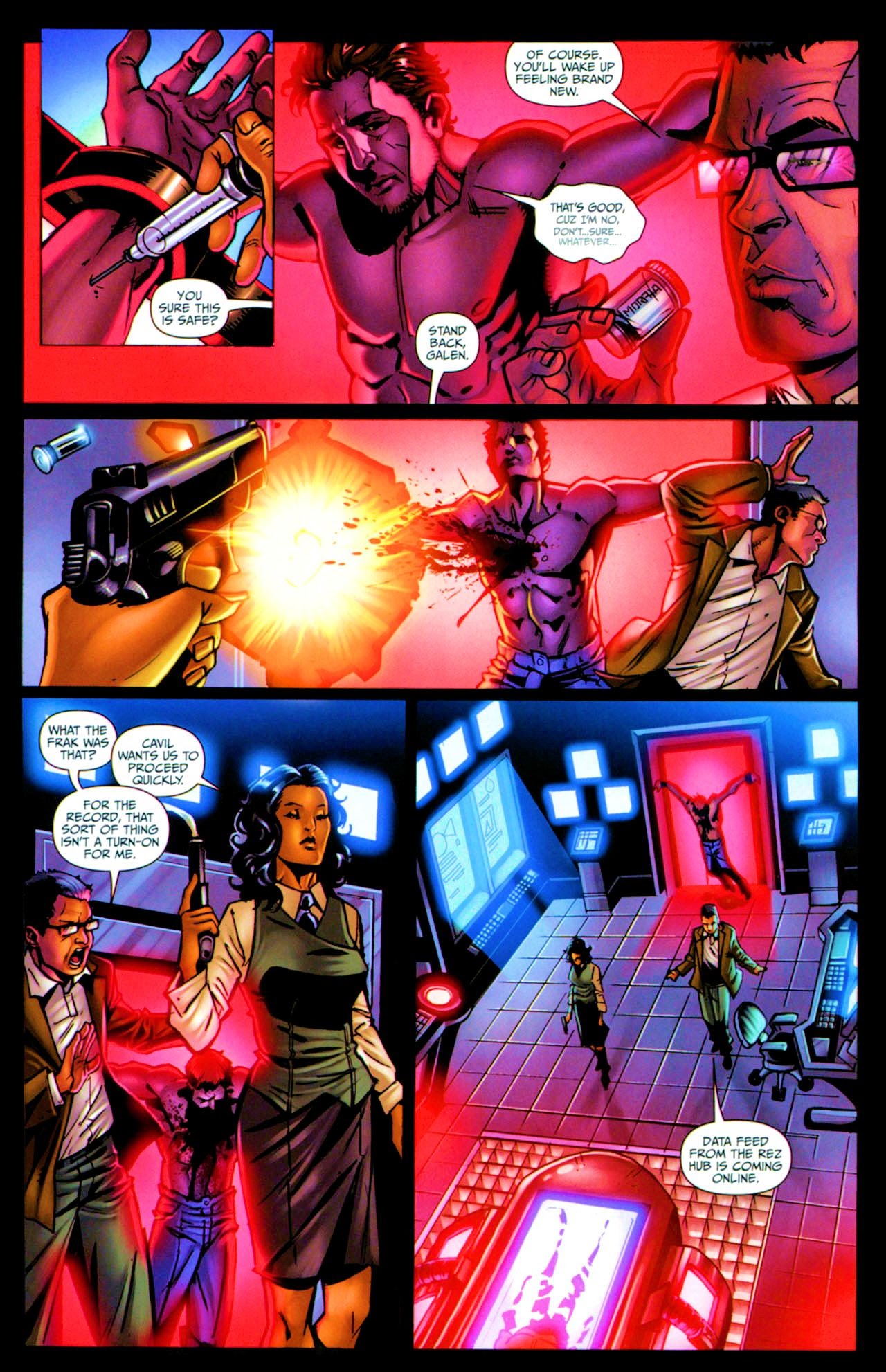 Read online Battlestar Galactica: The Final Five comic -  Issue #3 - 11