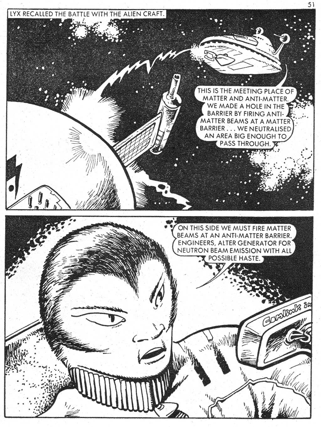 Read online Starblazer comic -  Issue #4 - 51