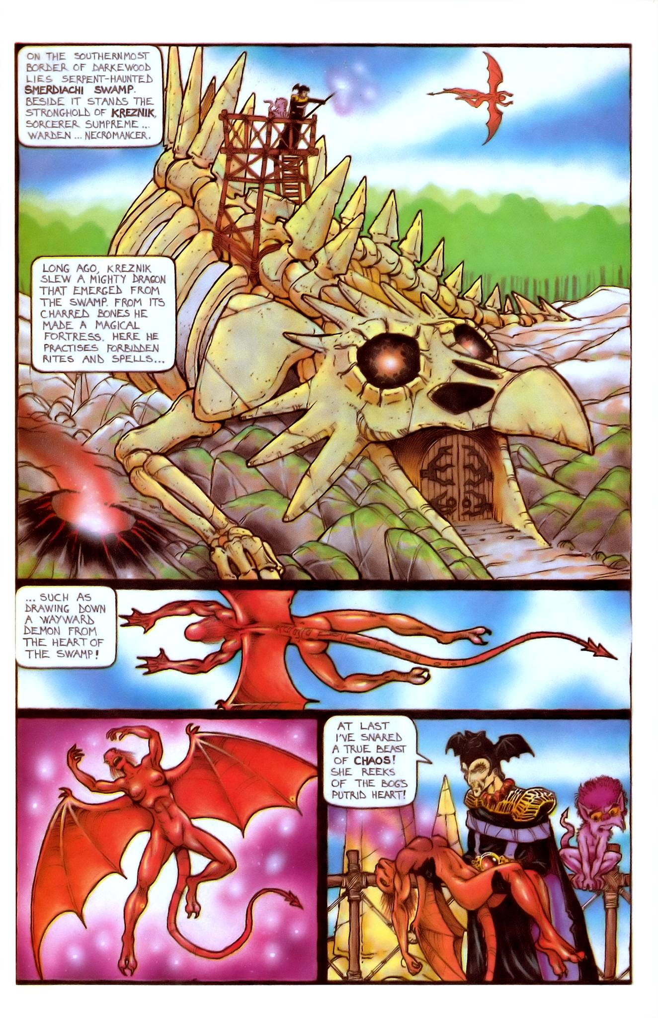 Read online Darkewood comic -  Issue #1 - 18