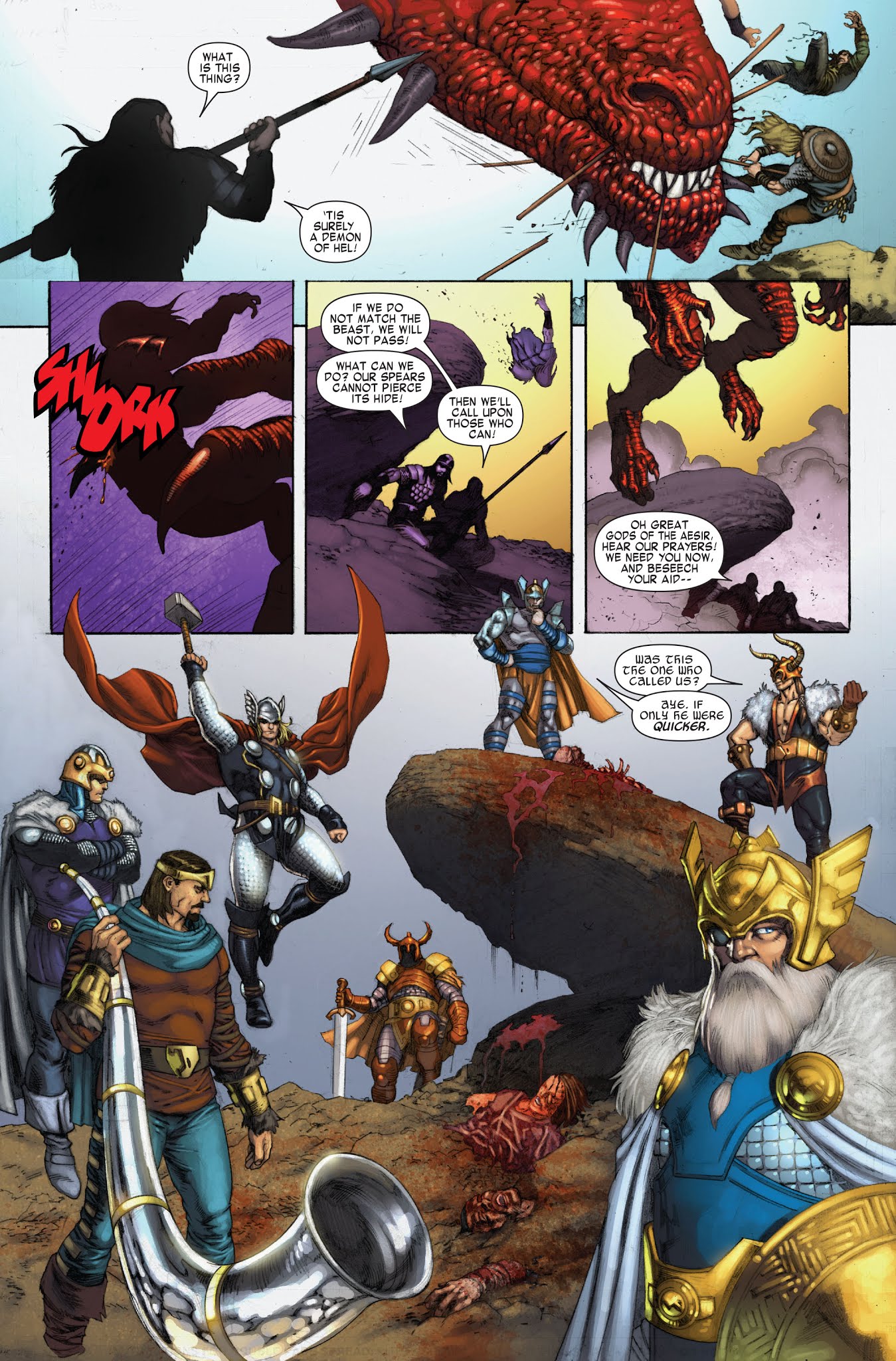 Read online Thor: Heaven & Earth comic -  Issue #4 - 8