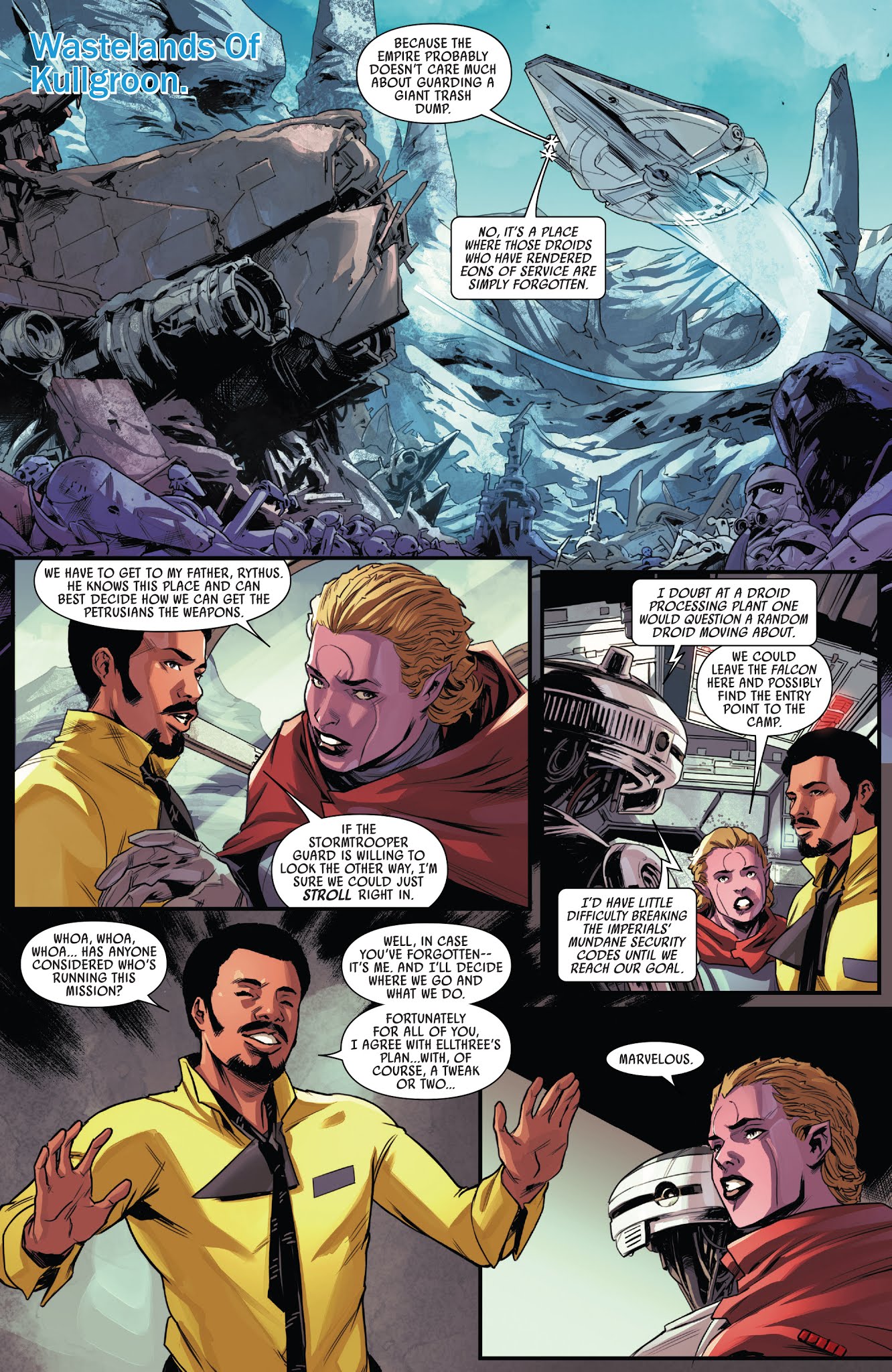 Read online Star Wars: Lando: Double Or Nothing comic -  Issue #2 - 6