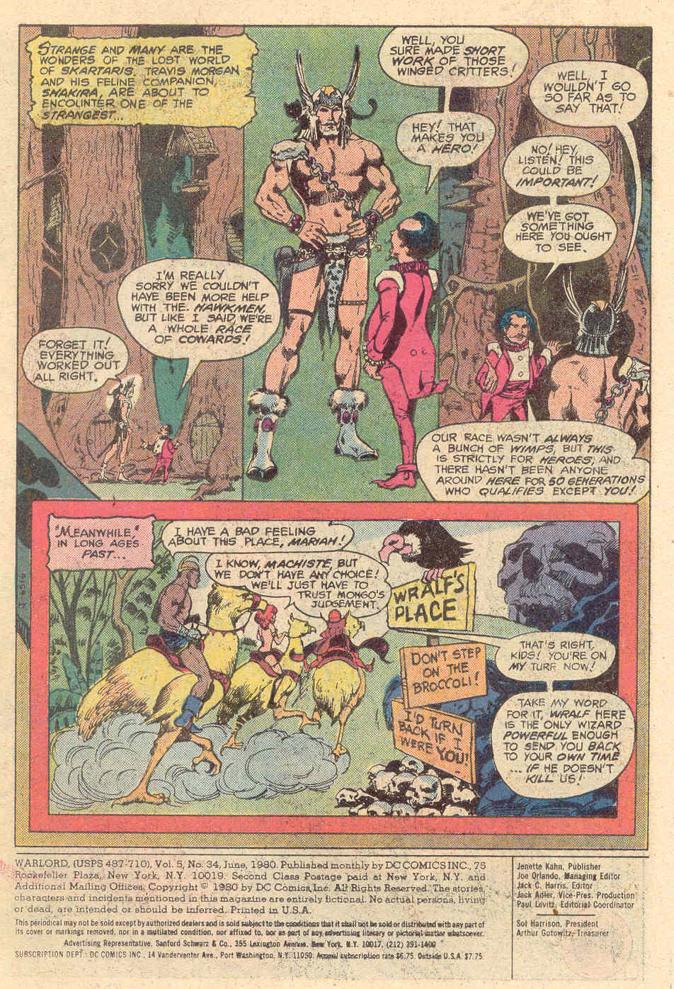 Read online Warlord (1976) comic -  Issue #34 - 2