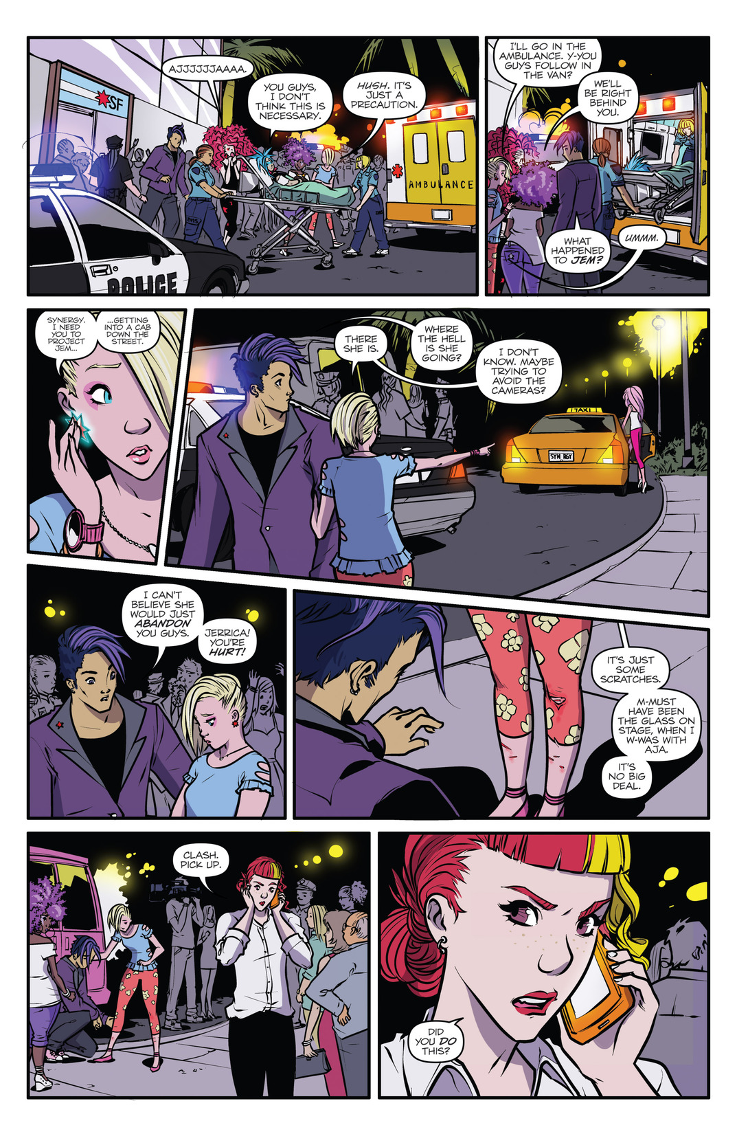 Read online Jem and The Holograms comic -  Issue #5 - 8