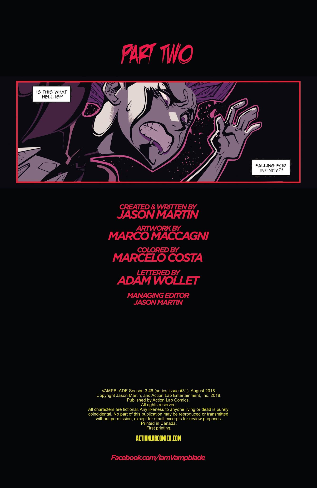 Read online Vampblade Season 3 comic -  Issue #6 - 3