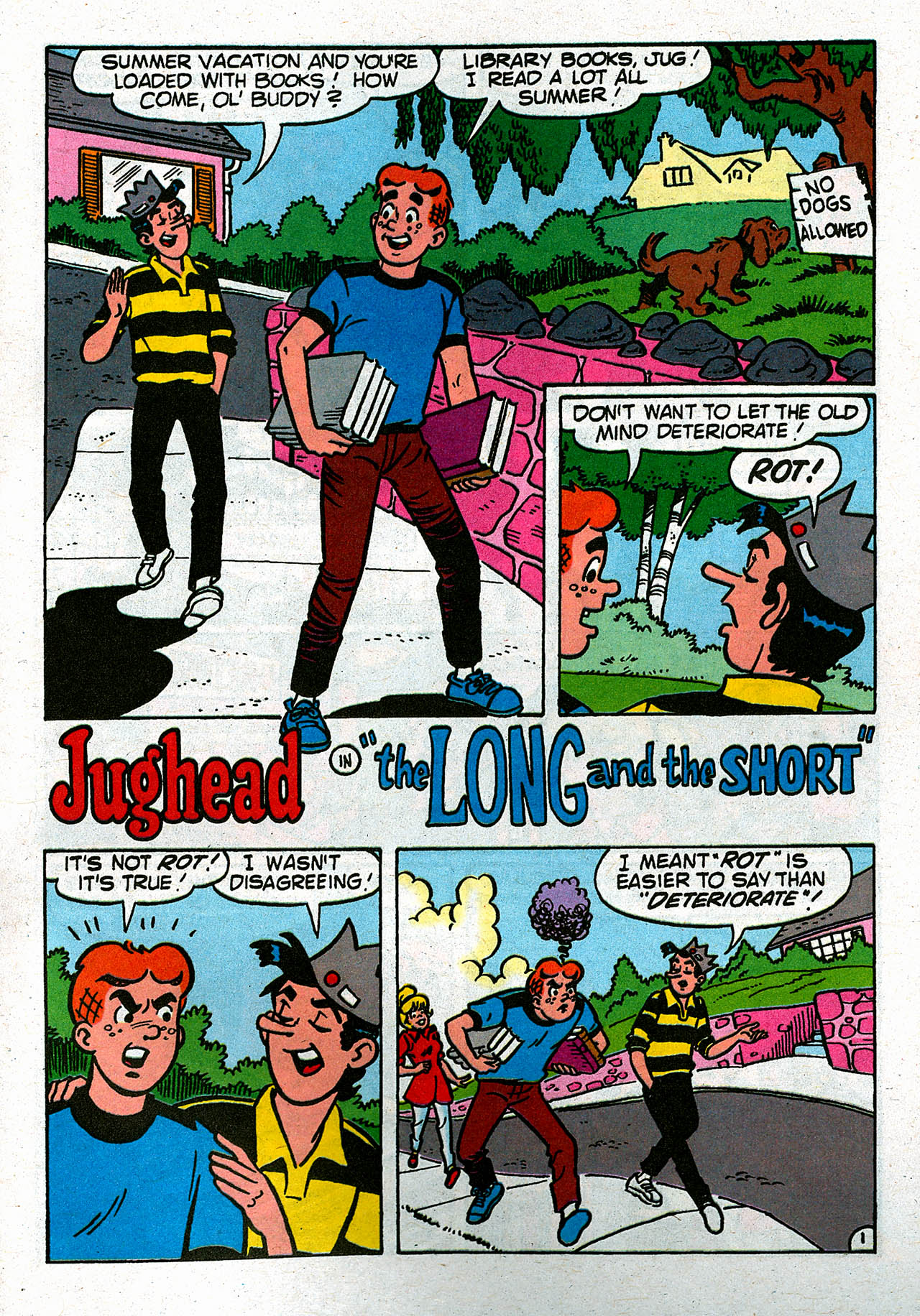 Read online Jughead's Double Digest Magazine comic -  Issue #142 - 177