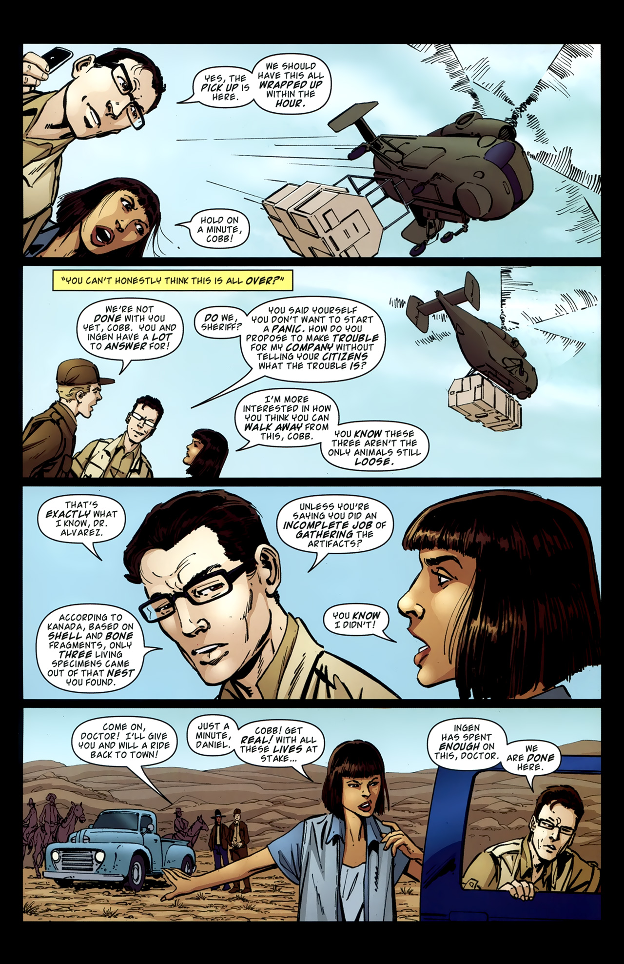 Read online Jurassic Park: The Devils in the Desert comic -  Issue #3 - 23