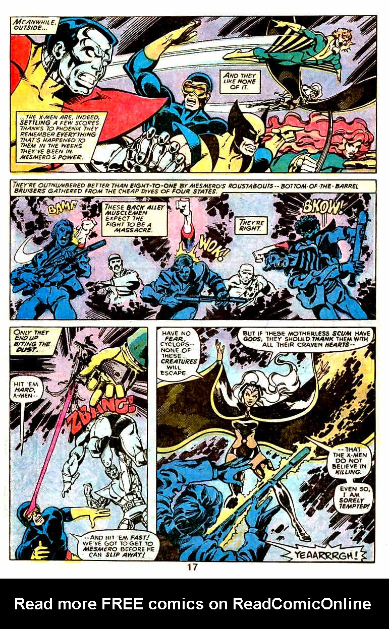 Read online Classic X-Men comic -  Issue #17 - 18