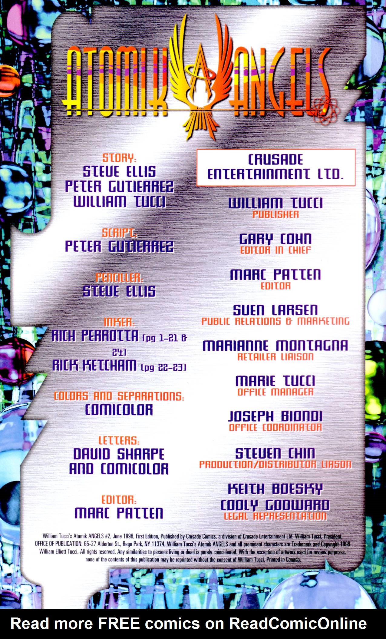 Read online Atomik Angels comic -  Issue #2 - 2