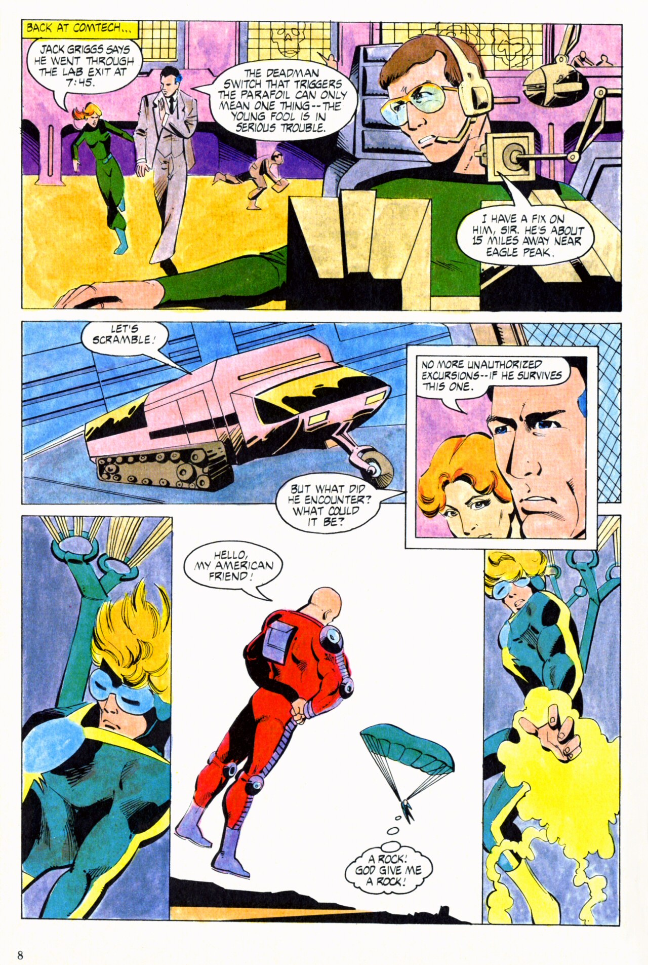 Read online Vanguard Illustrated comic -  Issue #5 - 10