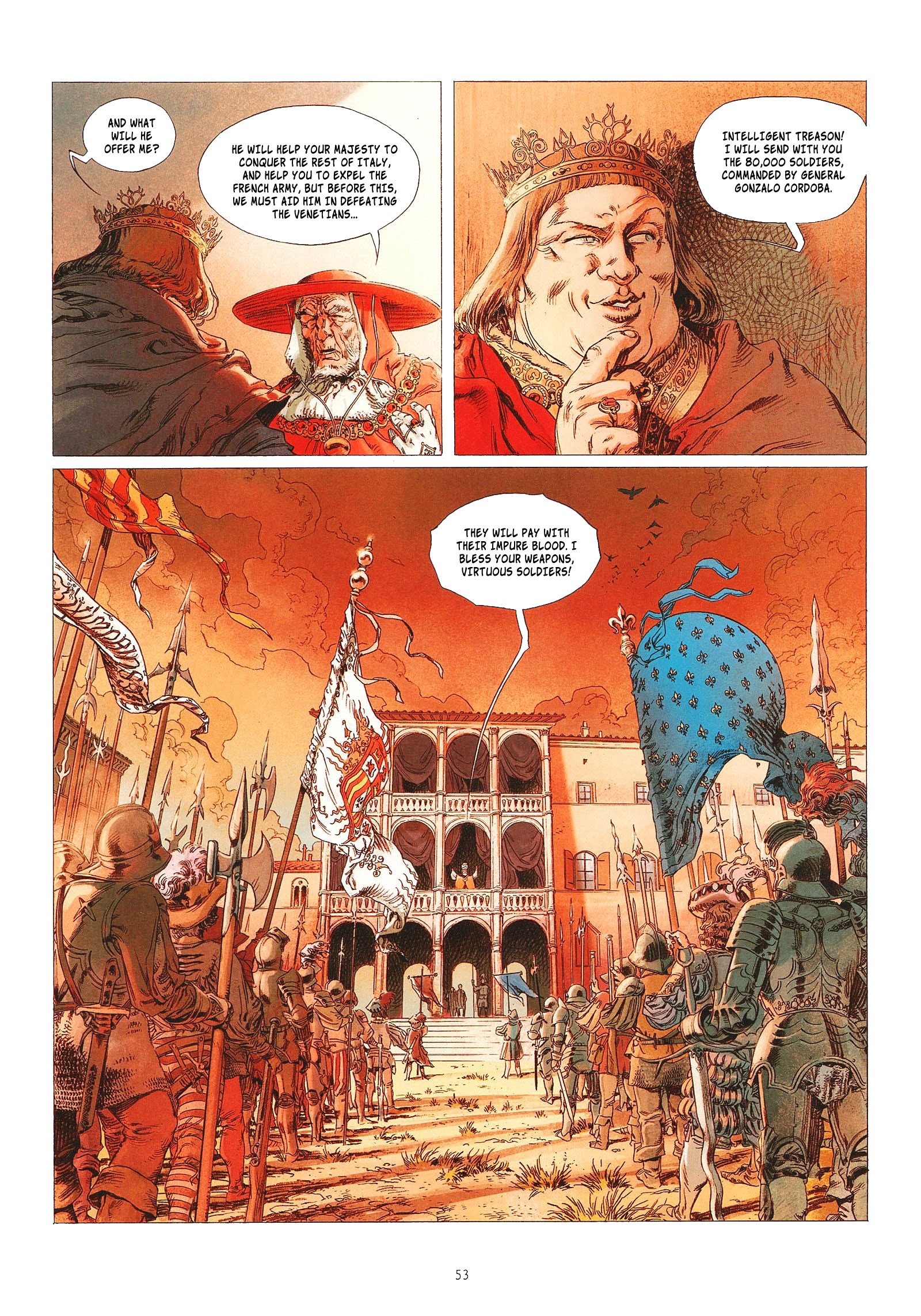 Read online The Terrible Pope comic -  Issue #2 - 53
