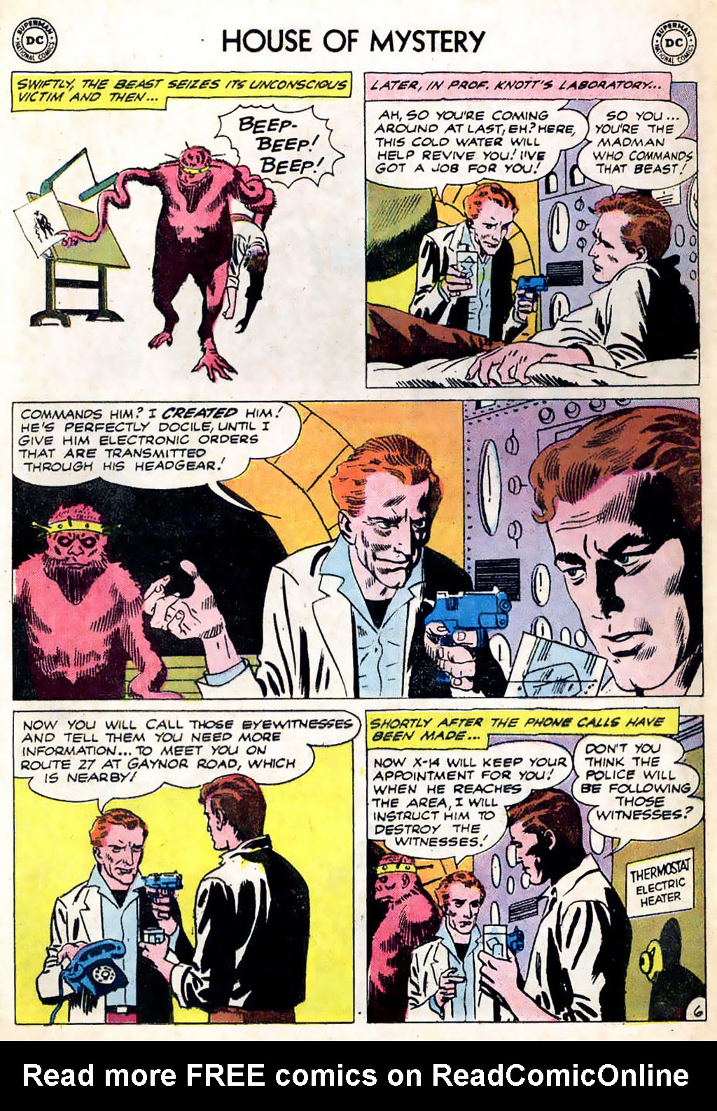 Read online House of Mystery (1951) comic -  Issue #105 - 8