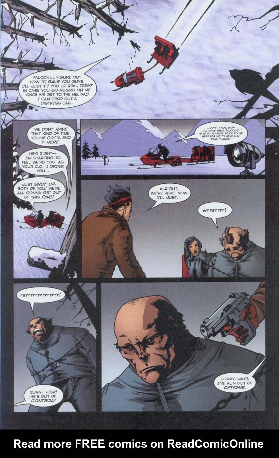 Read online Resident Evil: Fire and Ice comic -  Issue #4 - 15