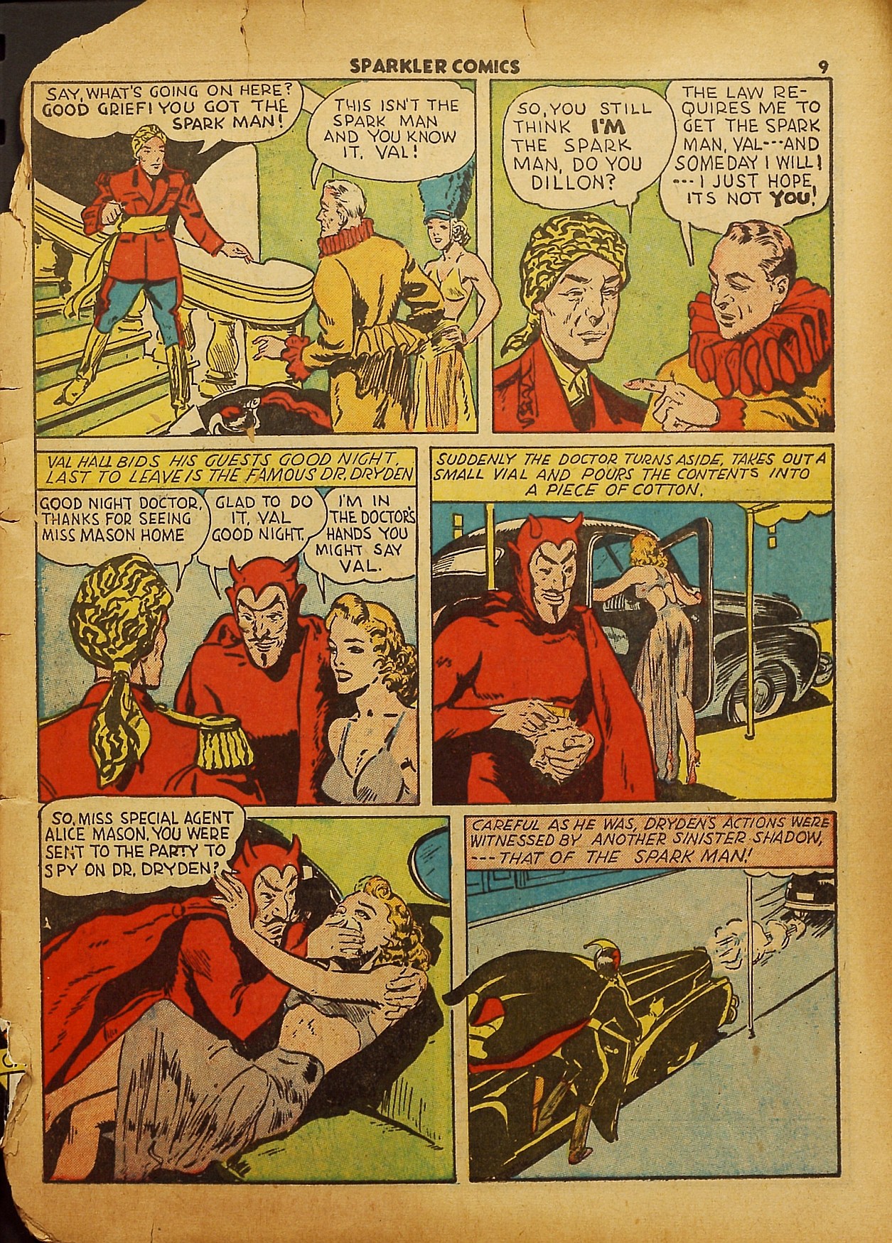 Read online Sparkler Comics comic -  Issue #1 - 12