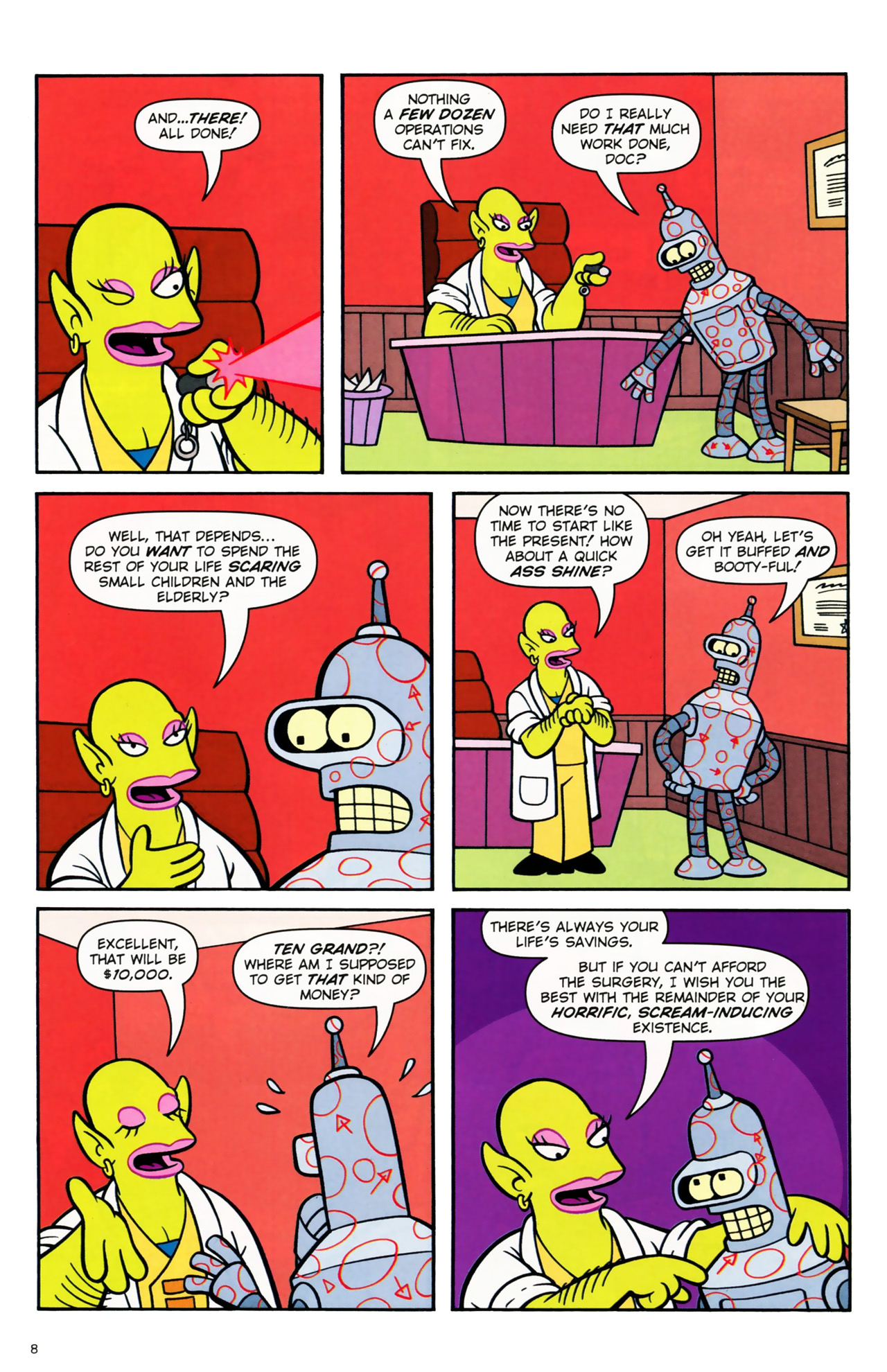 Read online Futurama Comics comic -  Issue #52 - 7