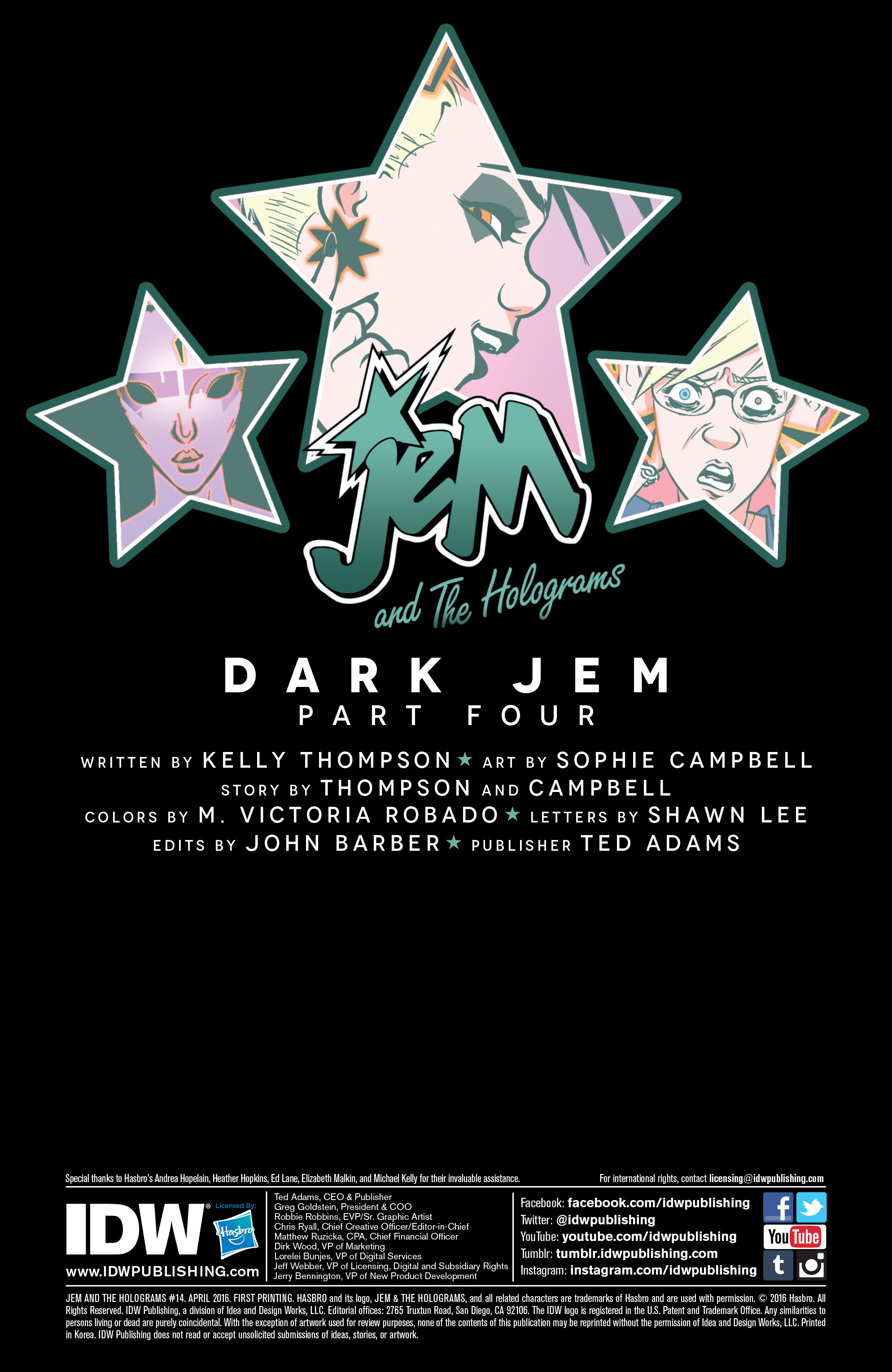 Read online Jem and The Holograms comic -  Issue #14 - 2