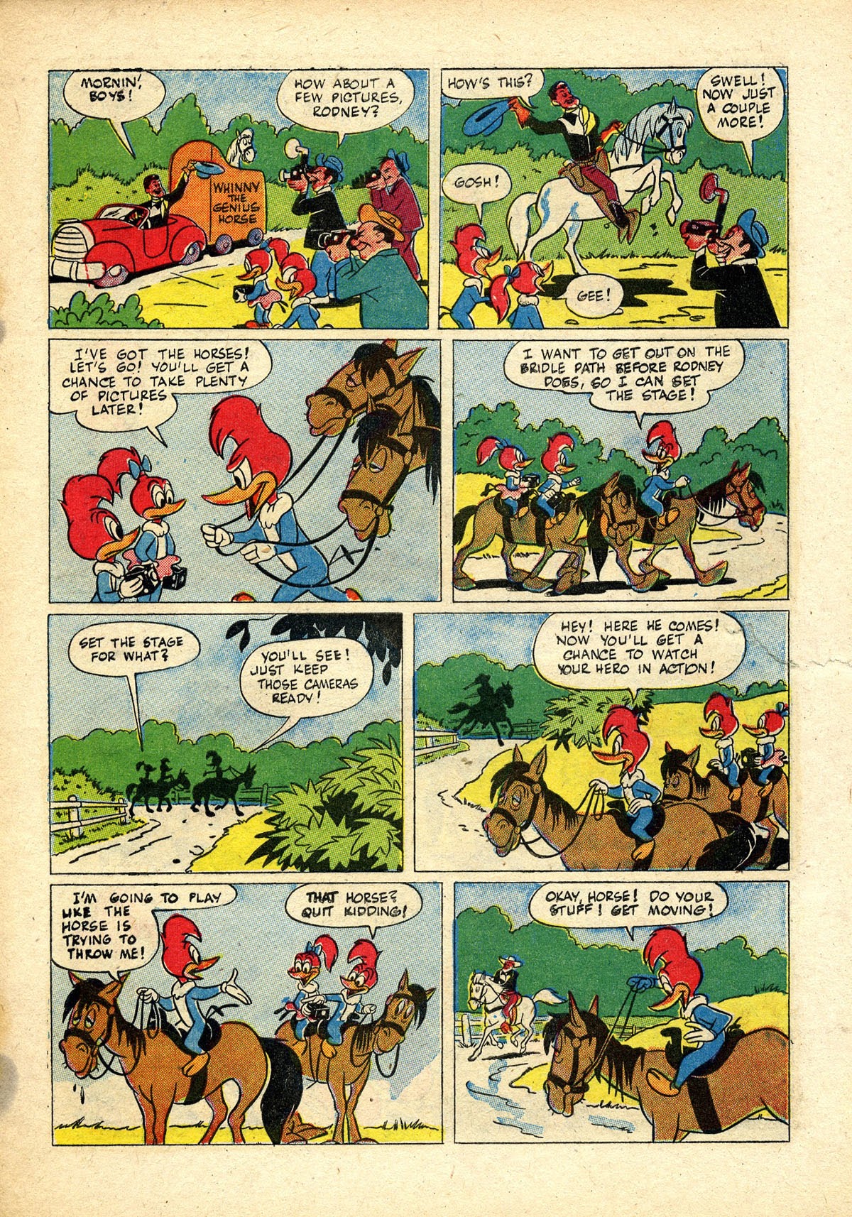 Read online Walter Lantz Woody Woodpecker (1952) comic -  Issue #22 - 7