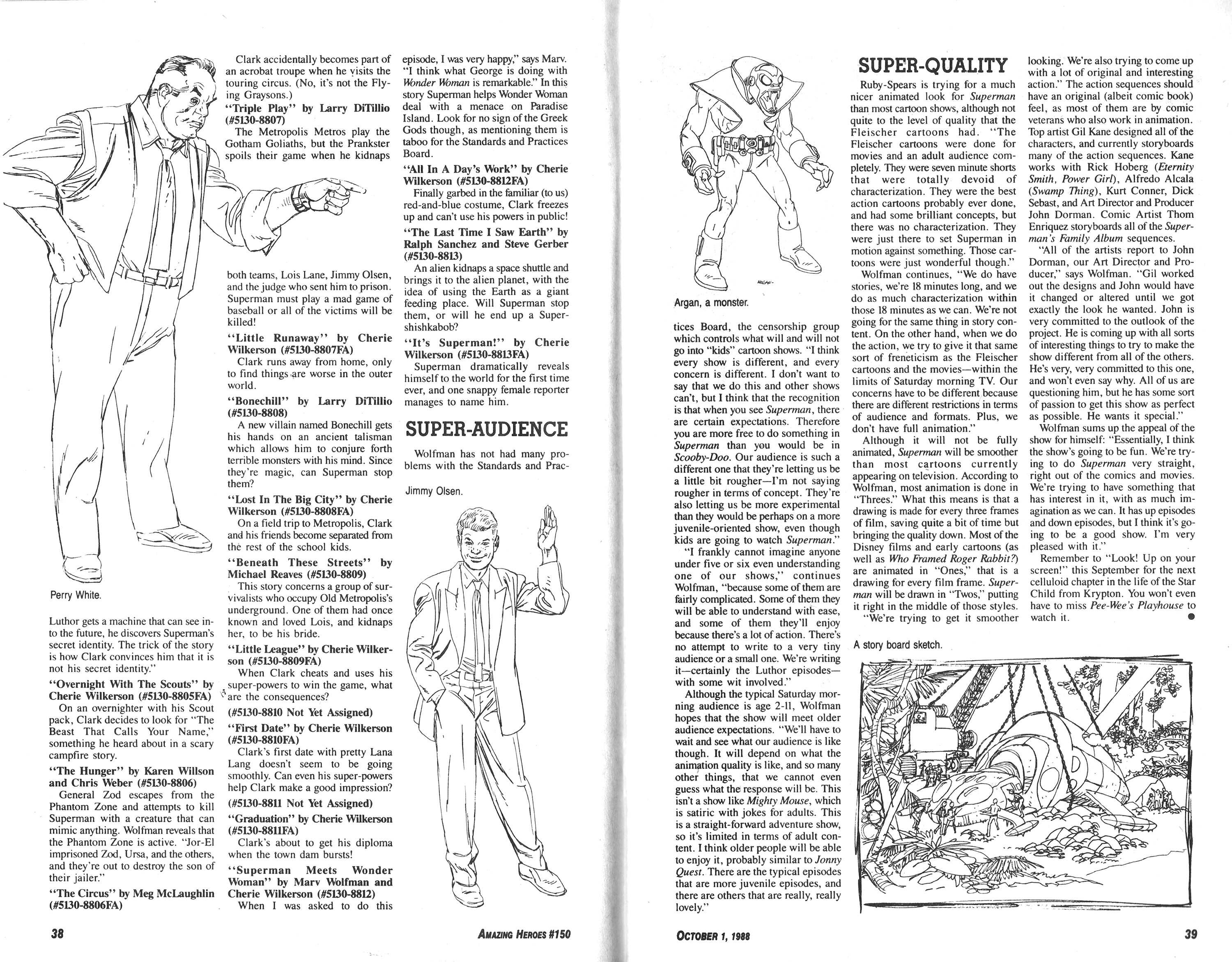 Read online Amazing Heroes comic -  Issue #150 - 20