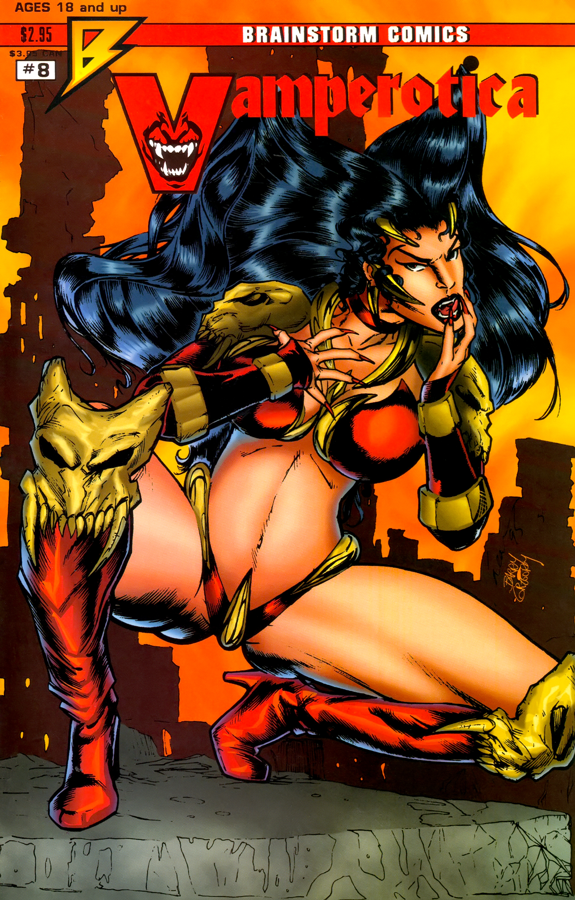 Read online Vamperotica comic -  Issue #8 - 1