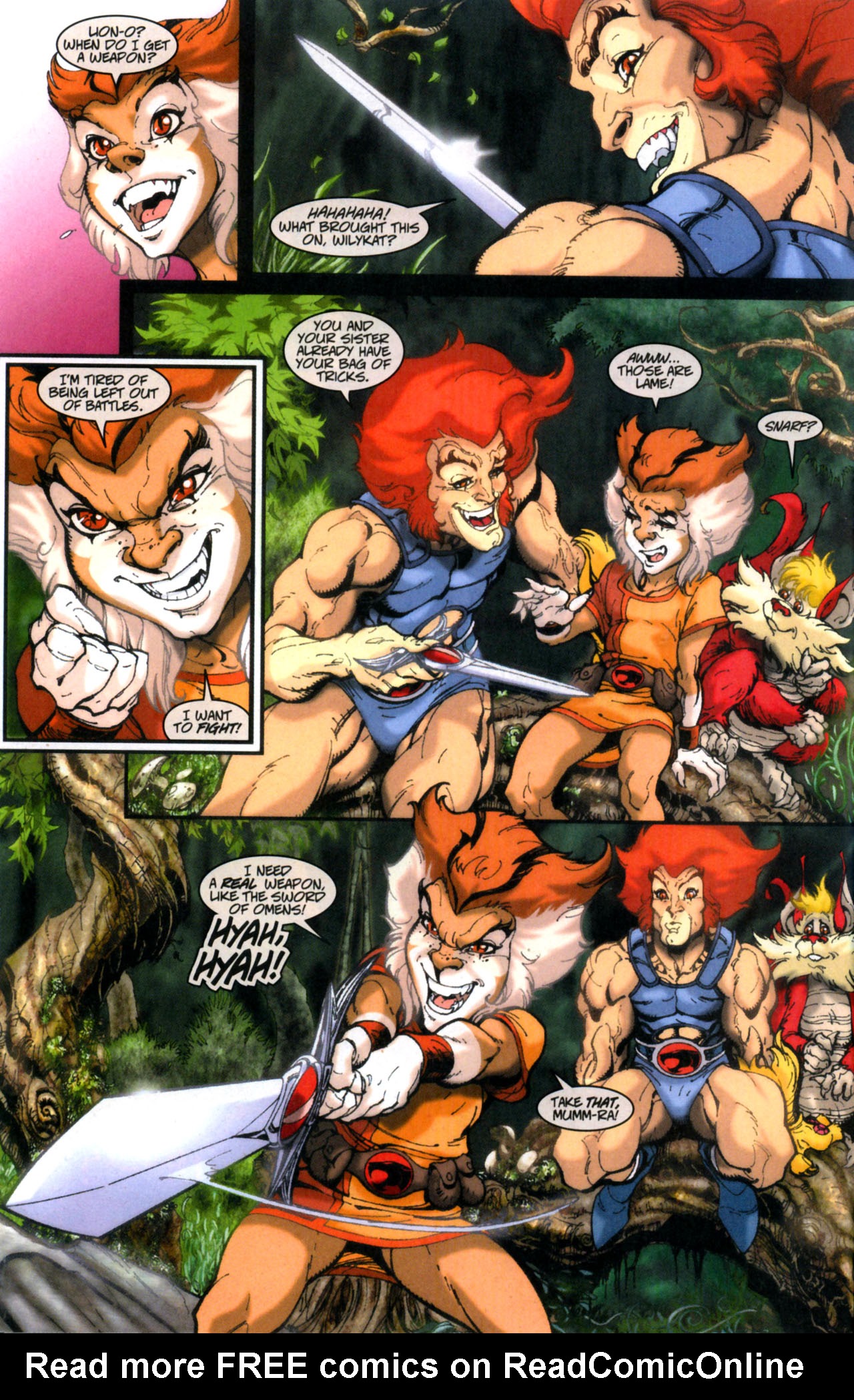 Read online ThunderCats (2002) comic -  Issue #0 - 3