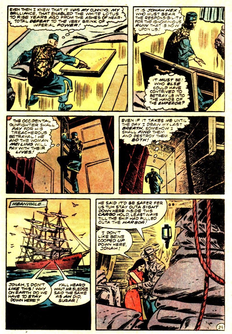 Read online Jonah Hex (1977) comic -  Issue #62 - 25