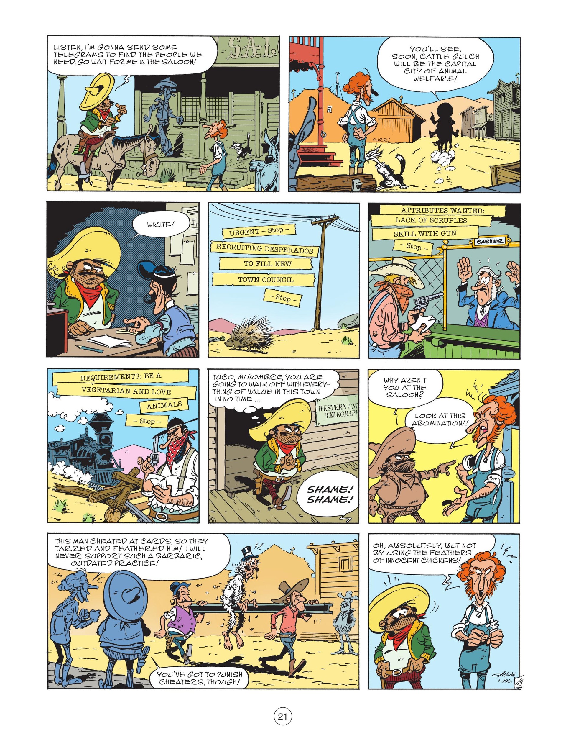 Read online A Lucky Luke Adventure comic -  Issue #82 - 23