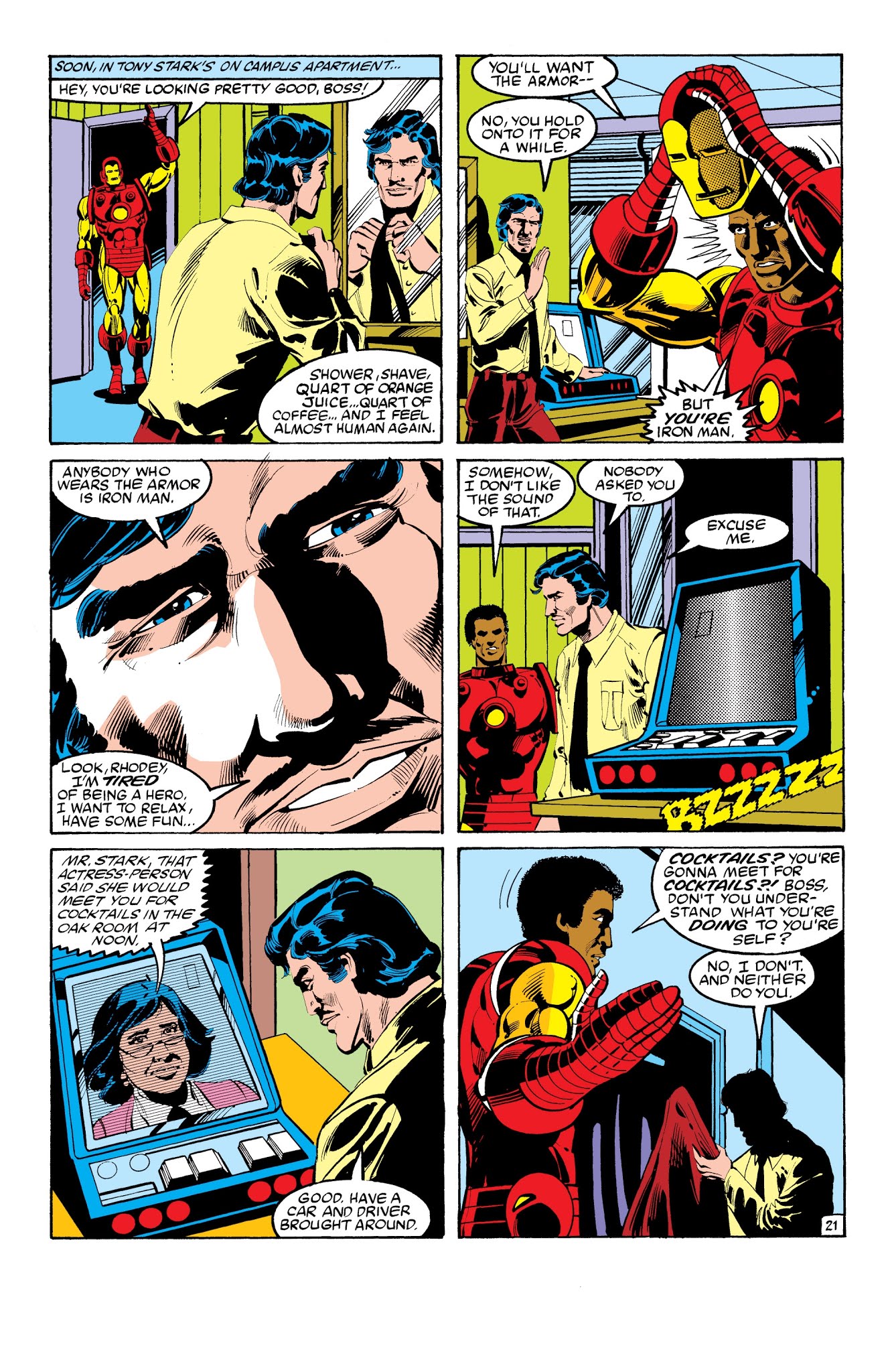 Read online Iron Man Epic Collection comic -  Issue # The Enemy Within (Part 4) - 39