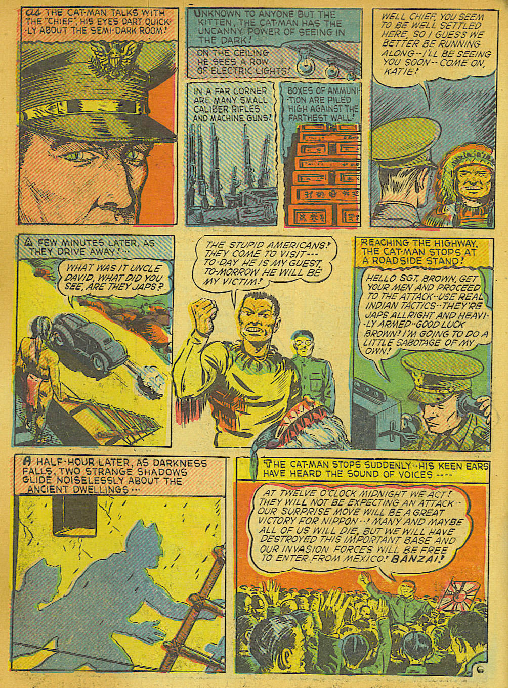 Read online Cat-Man Comics comic -  Issue #10 - 7
