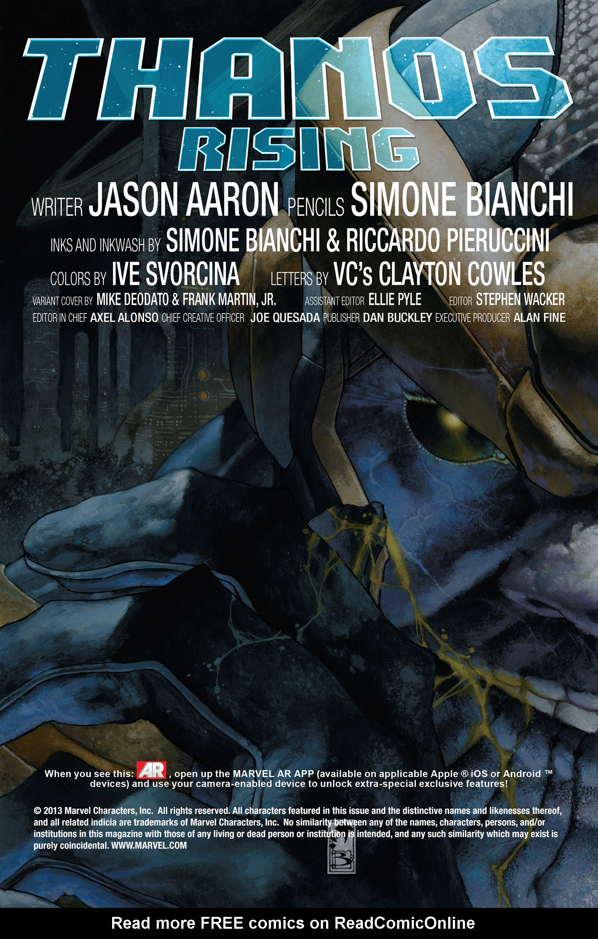 Read online Thanos Rising comic -  Issue #4 - 2