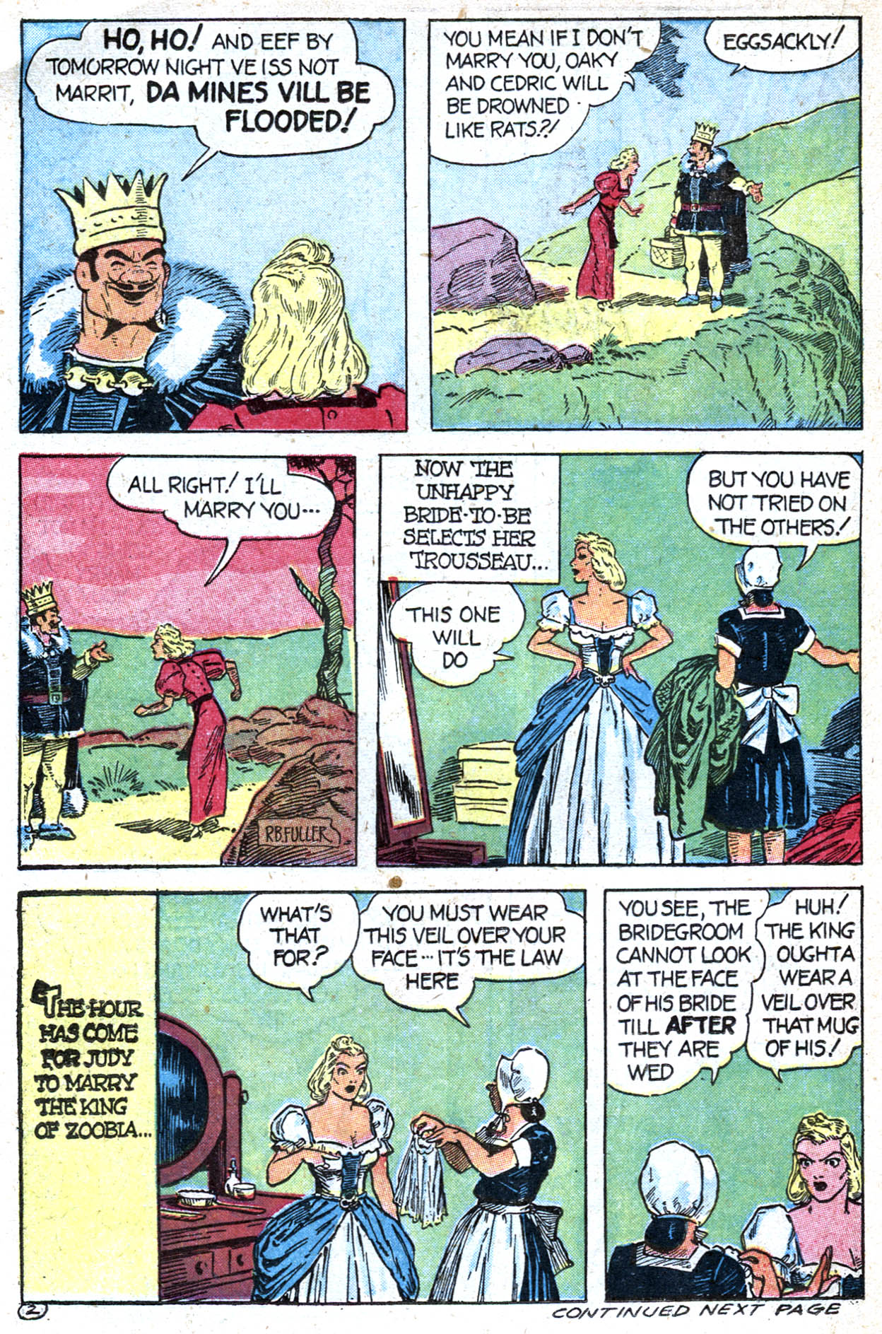 Read online Famous Funnies comic -  Issue #128 - 36