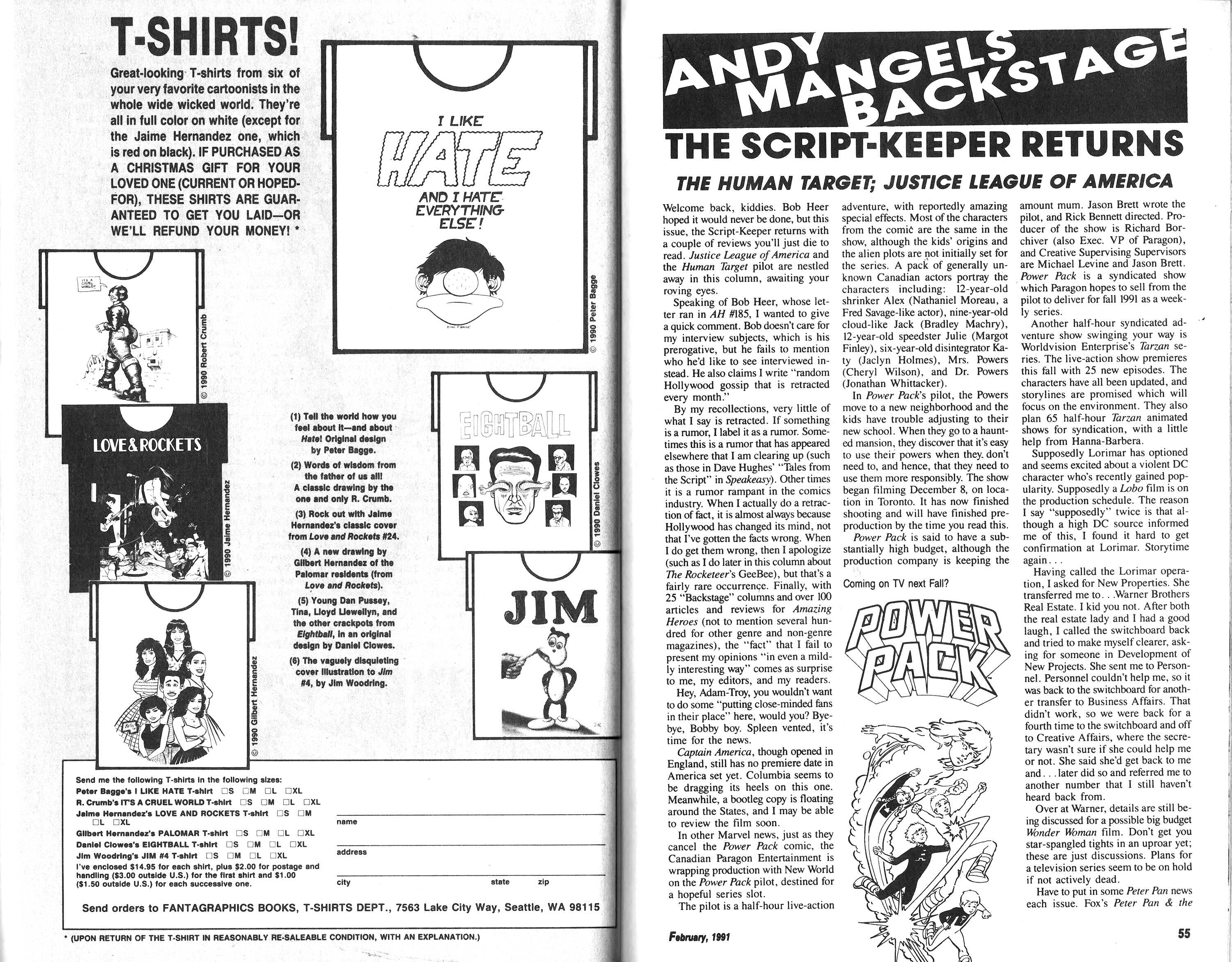 Read online Amazing Heroes comic -  Issue #188 - 44