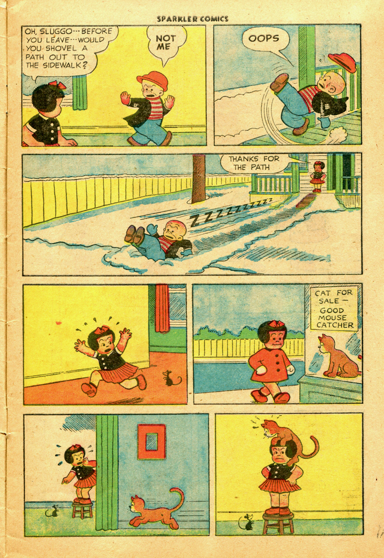 Read online Sparkler Comics comic -  Issue #86 - 9