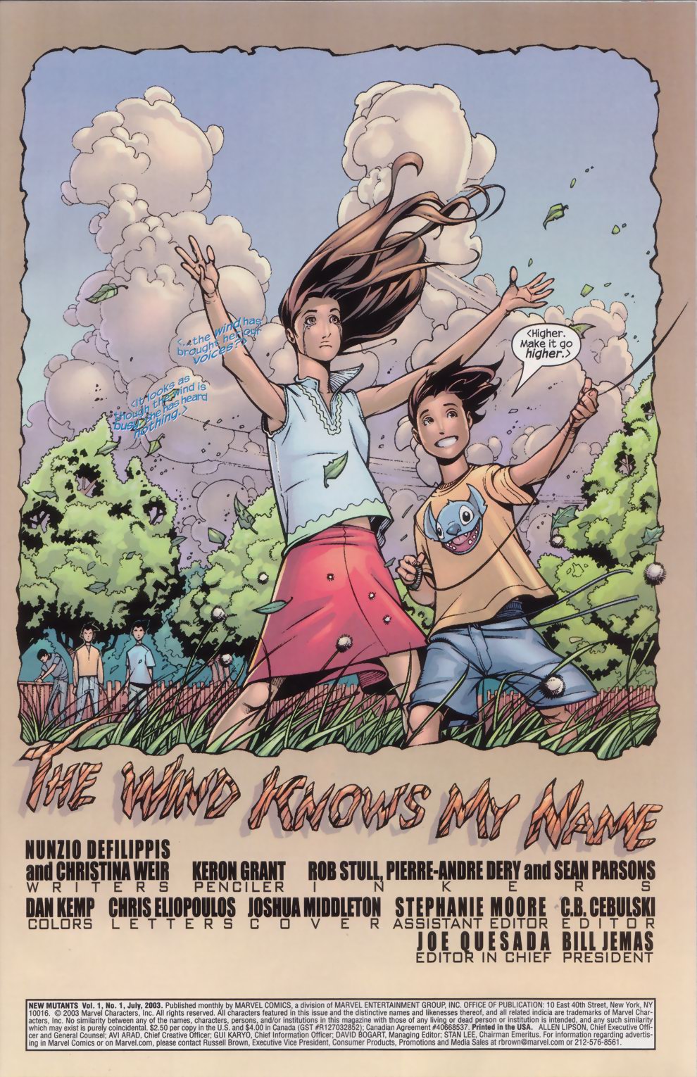 Read online New Mutants (2003) comic -  Issue #1 - 4