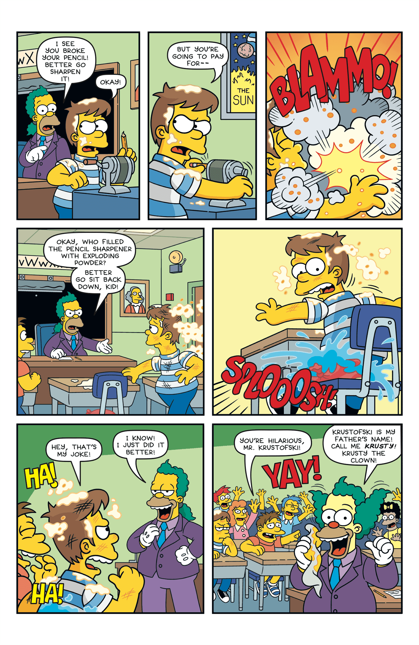 Read online Krusty the Clown comic -  Issue # Full - 9