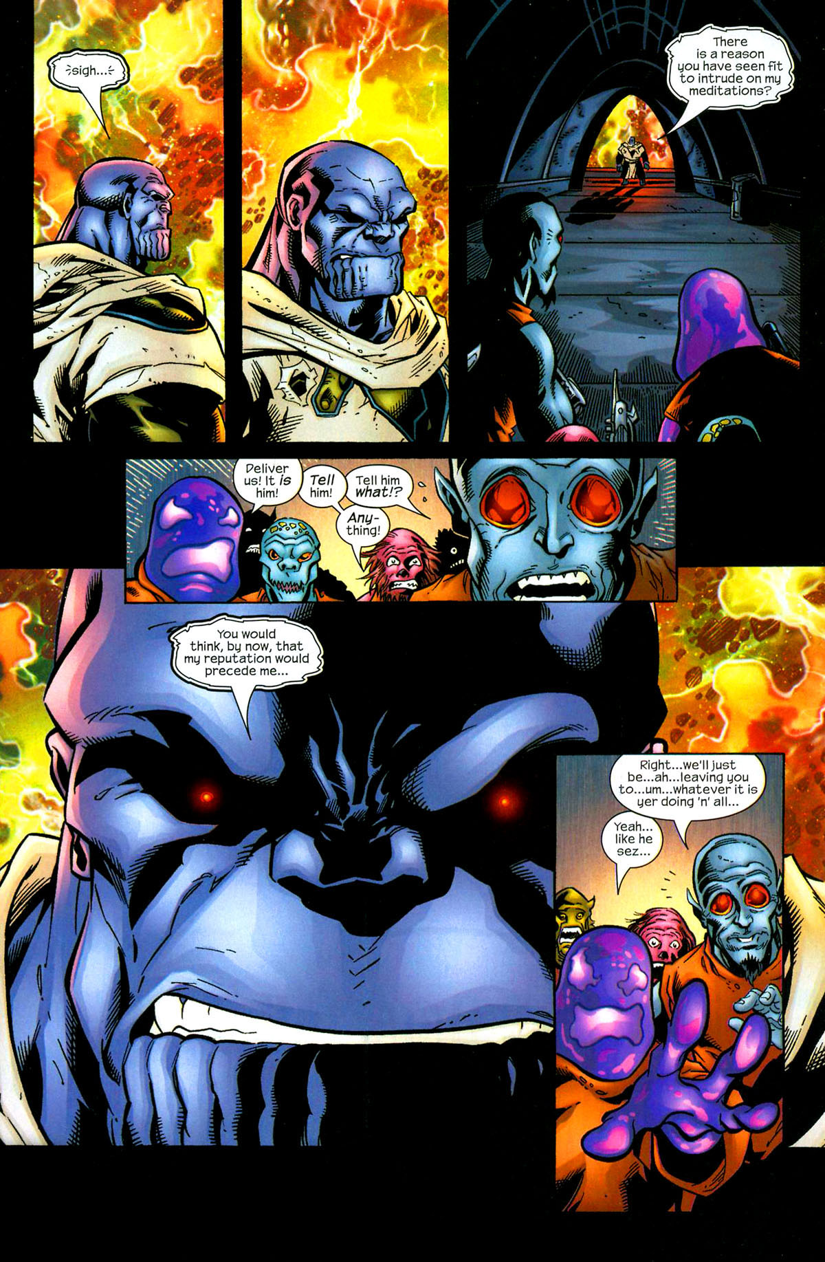 Read online Thanos (2003) comic -  Issue #8 - 8